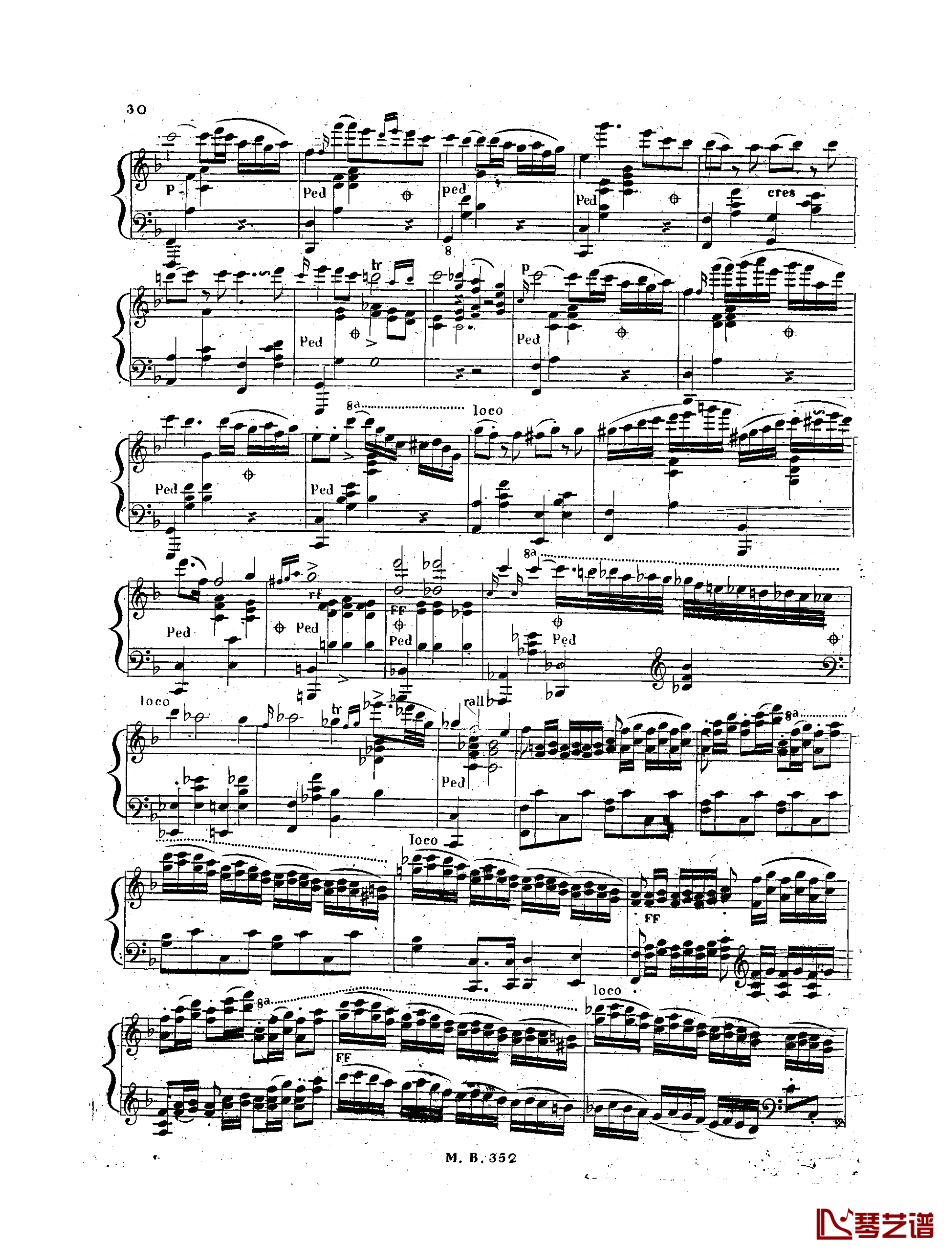  d小调第一钢琴协奏曲 Op.61  第三乐章钢琴谱-卡尔克布雷纳6