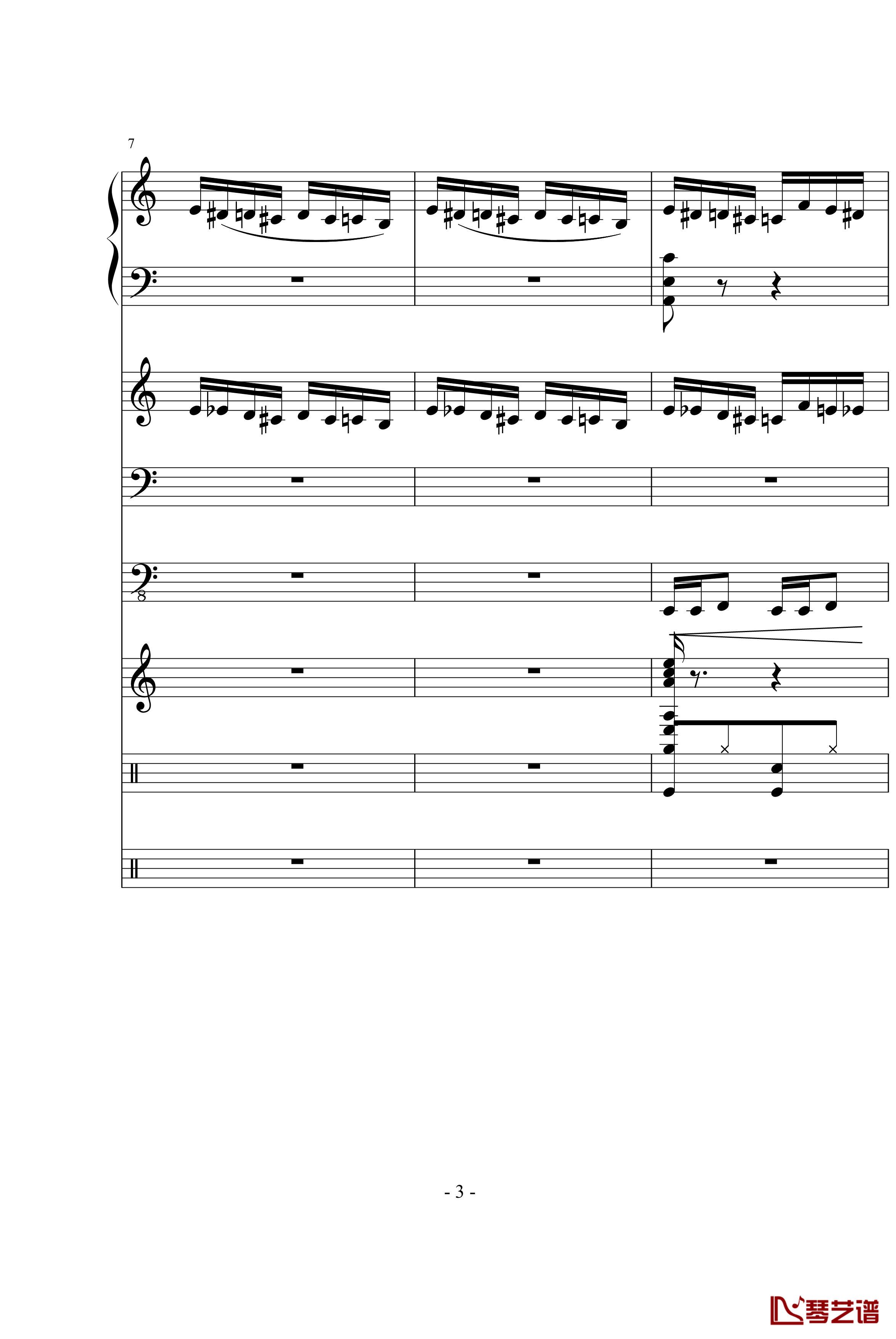 野蜂飞舞钢琴谱-里姆斯基-柯萨科夫3