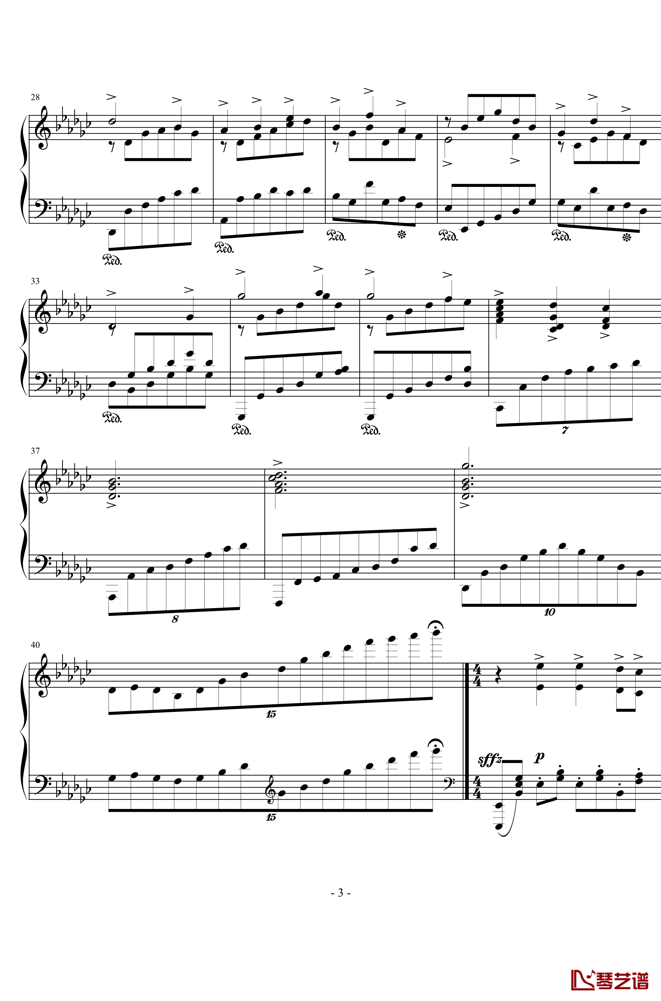 Op.40钢琴谱-前奏曲-人格分裂3