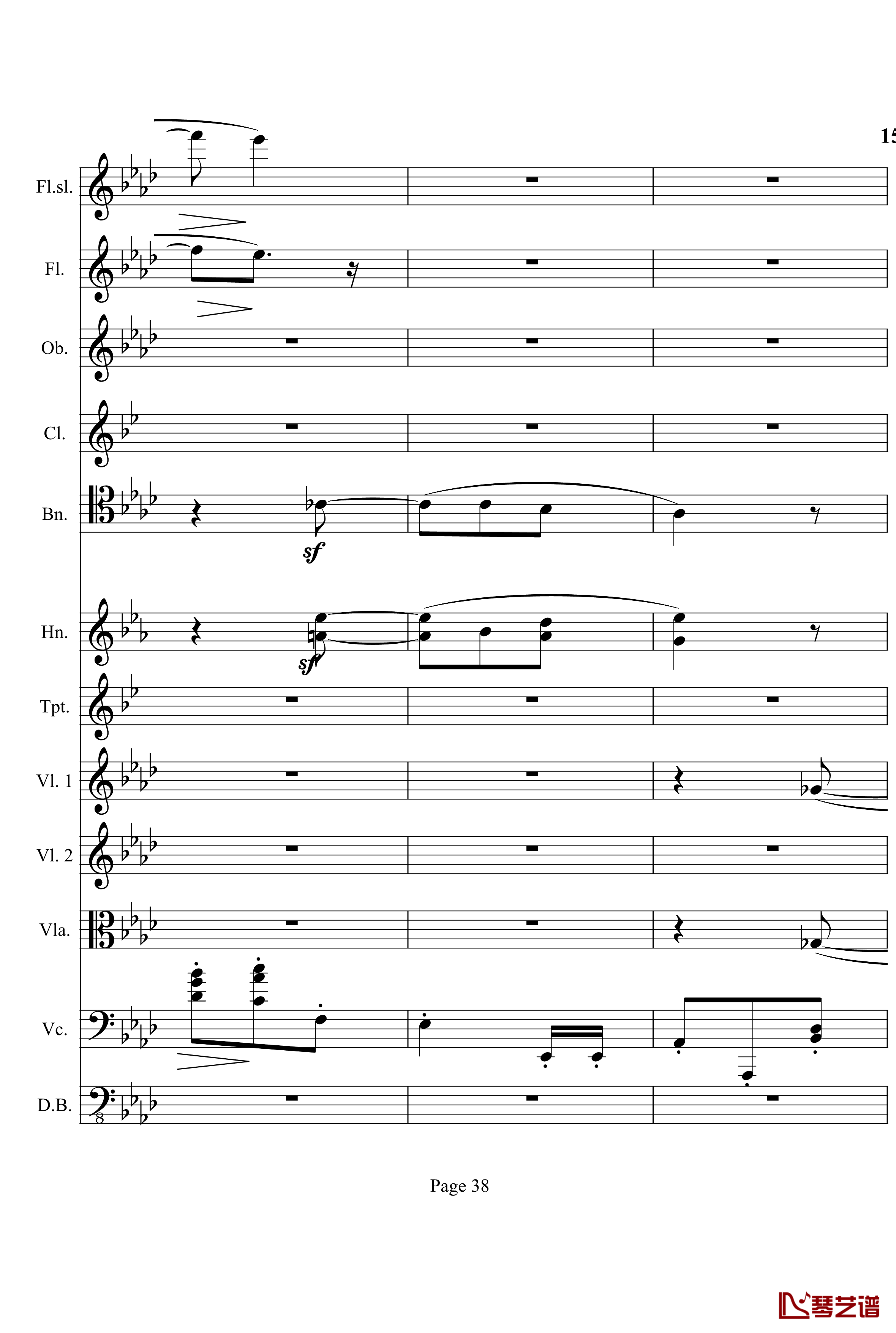 奏鸣曲之交响钢琴谱-第12首-Ⅰ-贝多芬-beethoven38