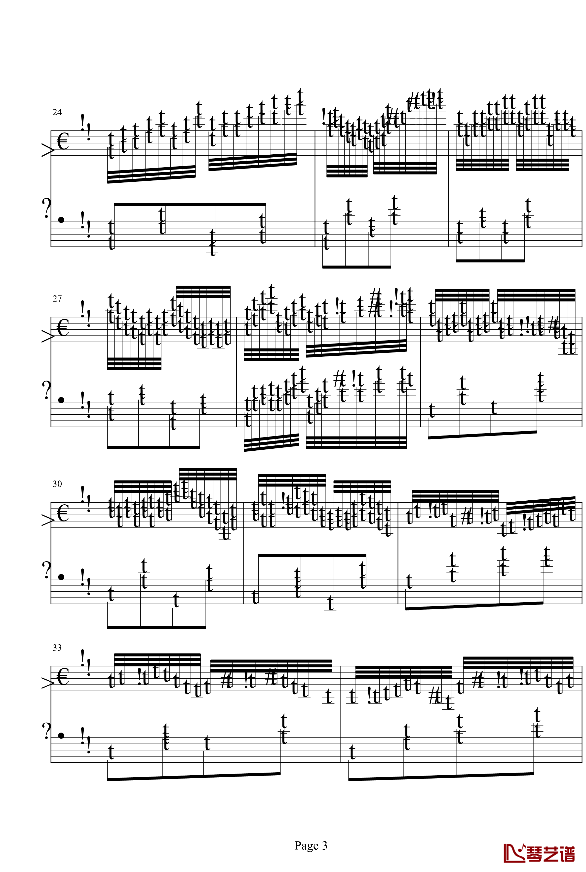 夏日狂风钢琴谱-费伦斯特19913