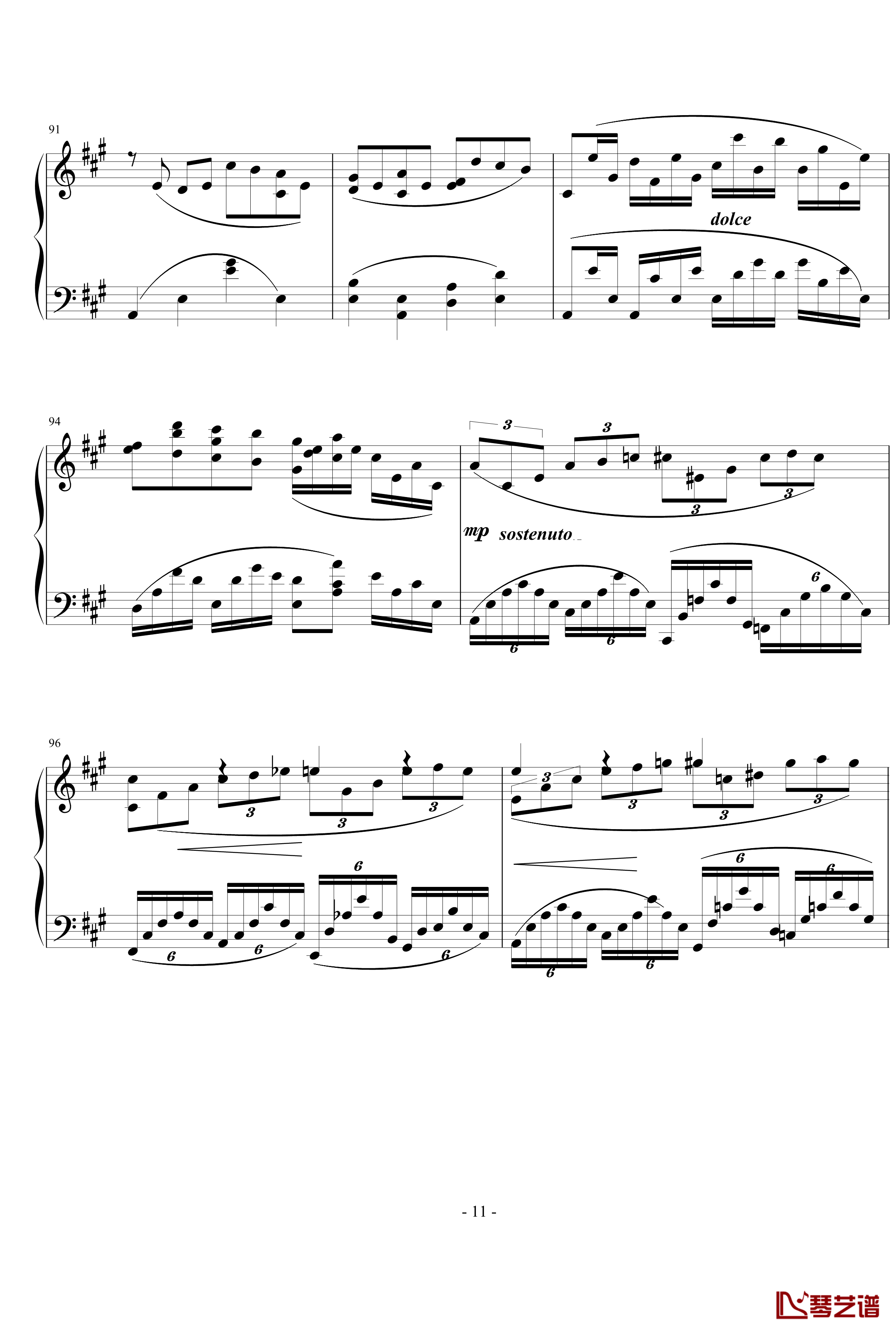 烂大俗奏鸣曲钢琴谱-1乐章-nyride11