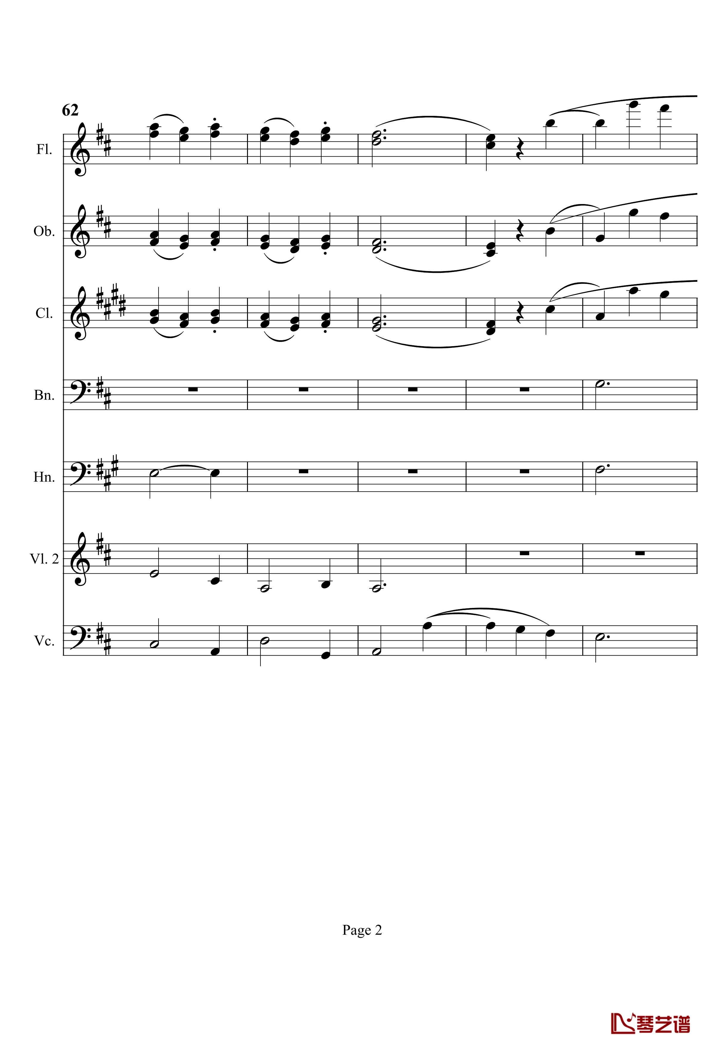 奏鸣曲之交响钢琴谱-第7首-Ⅲ-贝多芬-beethoven2