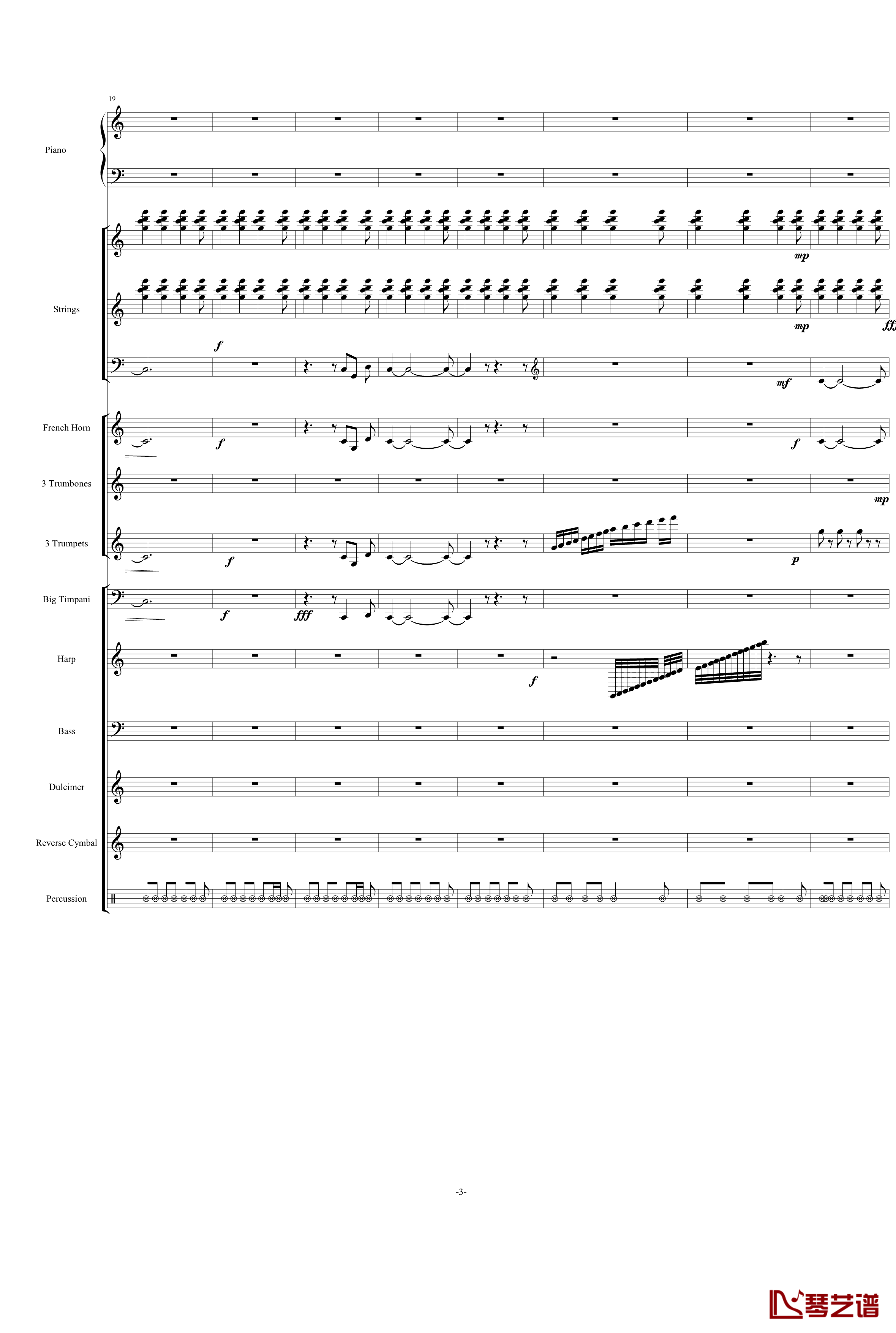 Santorini圣托里尼钢琴谱-完整版-雅尼3