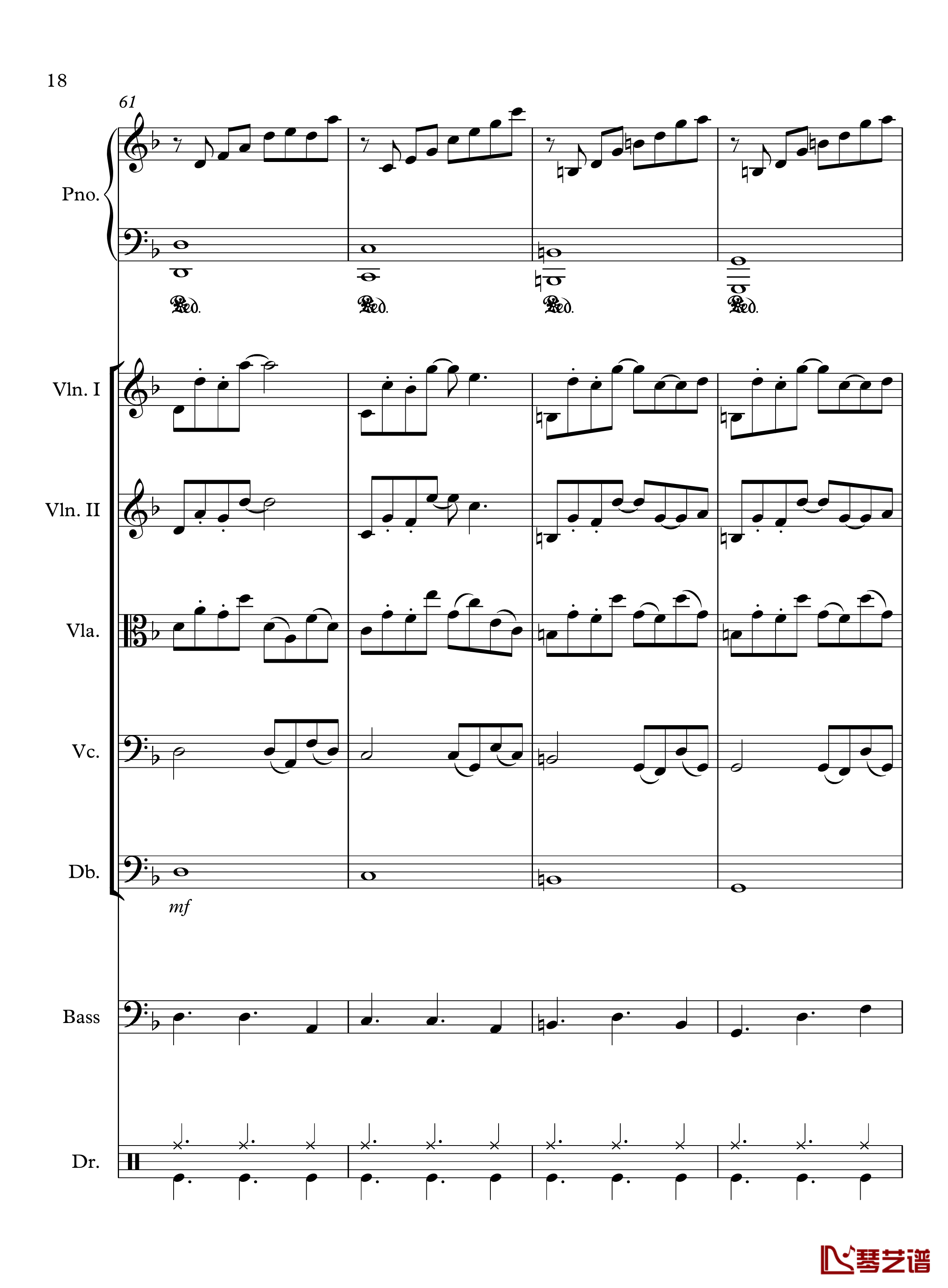 星钢琴谱-yewwc18
