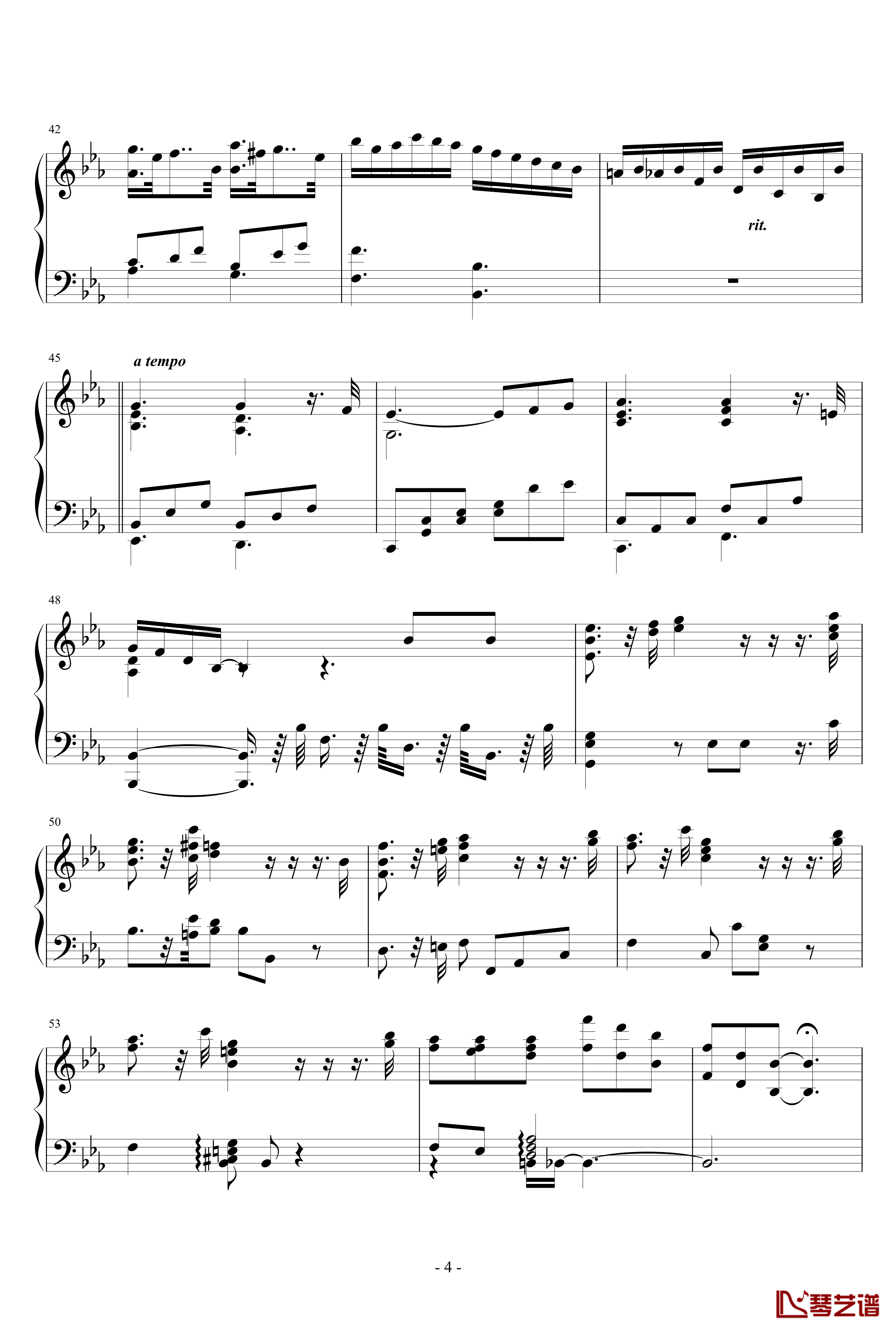 Fantasia I钢琴谱-nzh19344