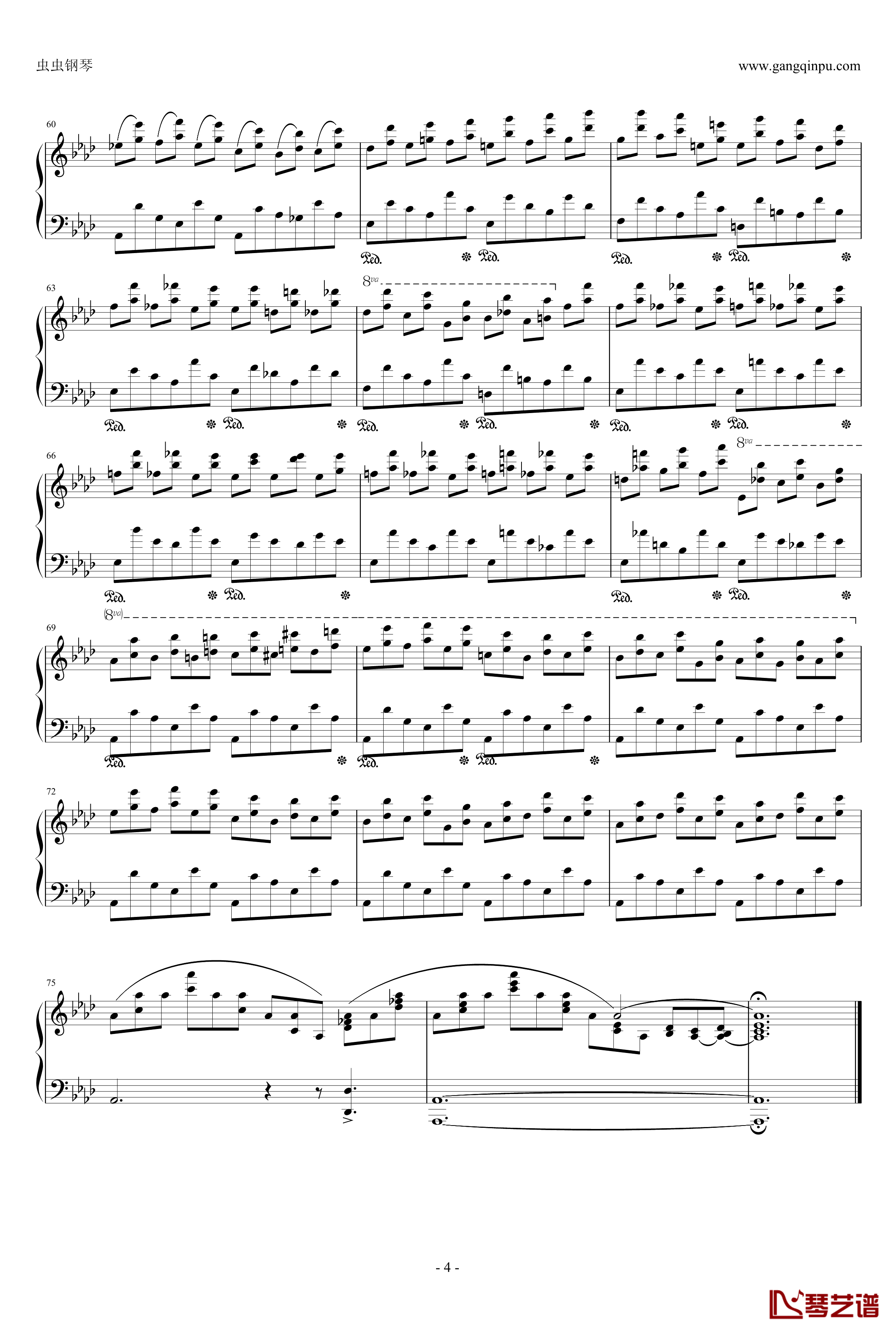 练习曲Op.10 Nr.10钢琴谱-肖邦-chopin4