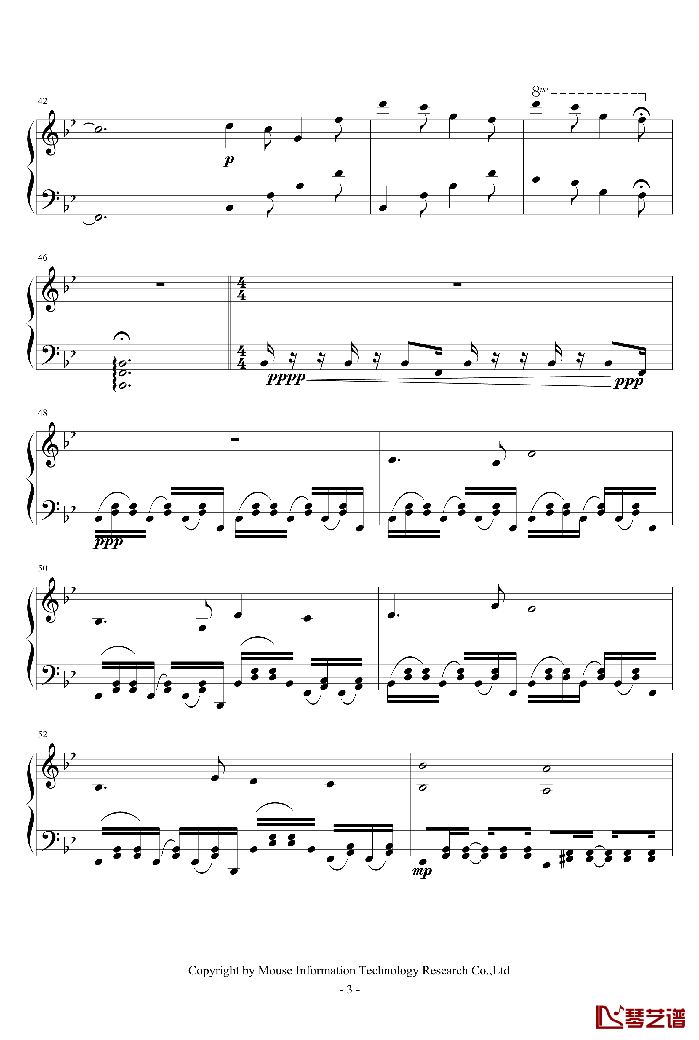 Alpha钢琴谱-0xffff-C4183