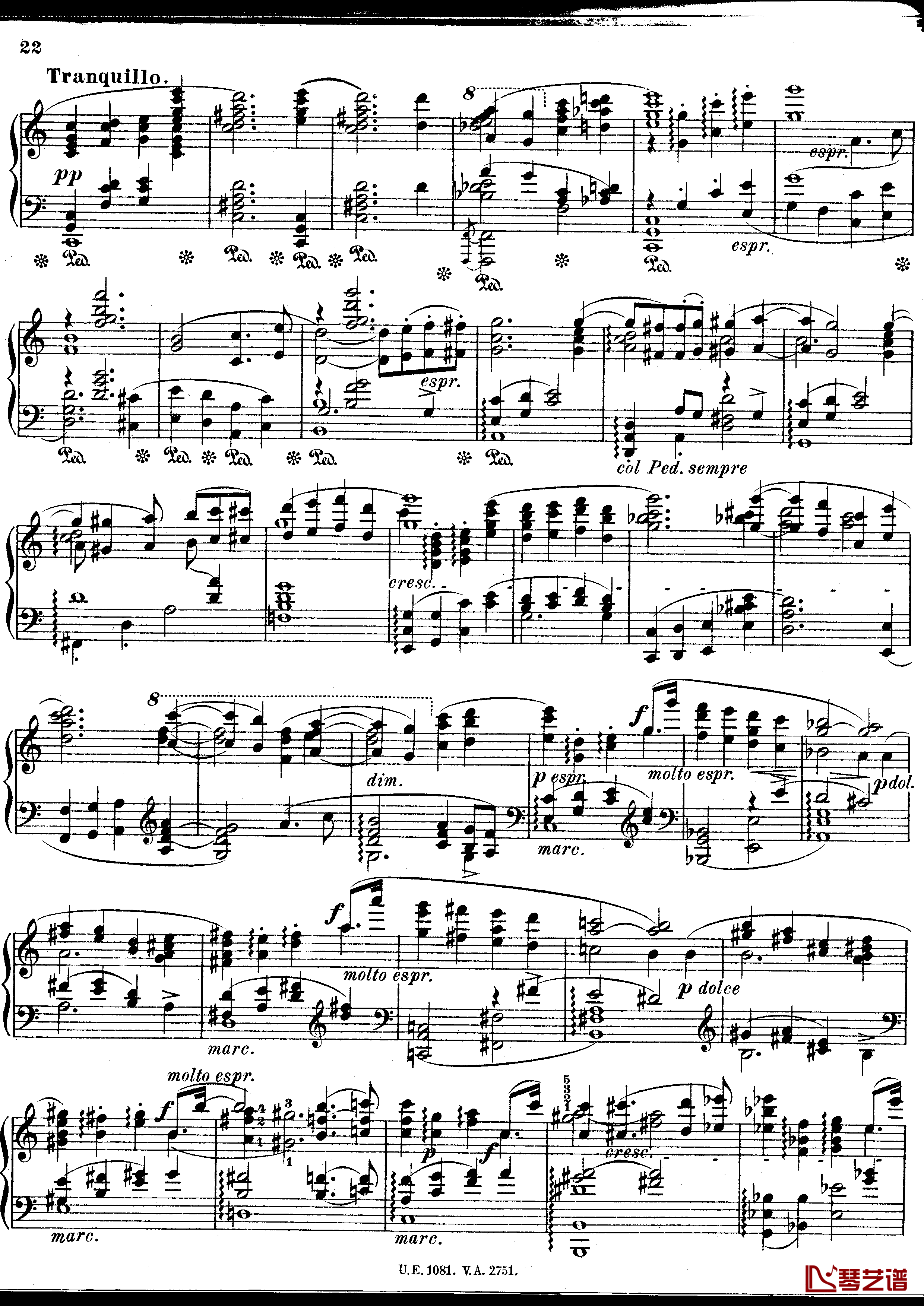死与净化  Op.24钢琴谱-施特劳斯20