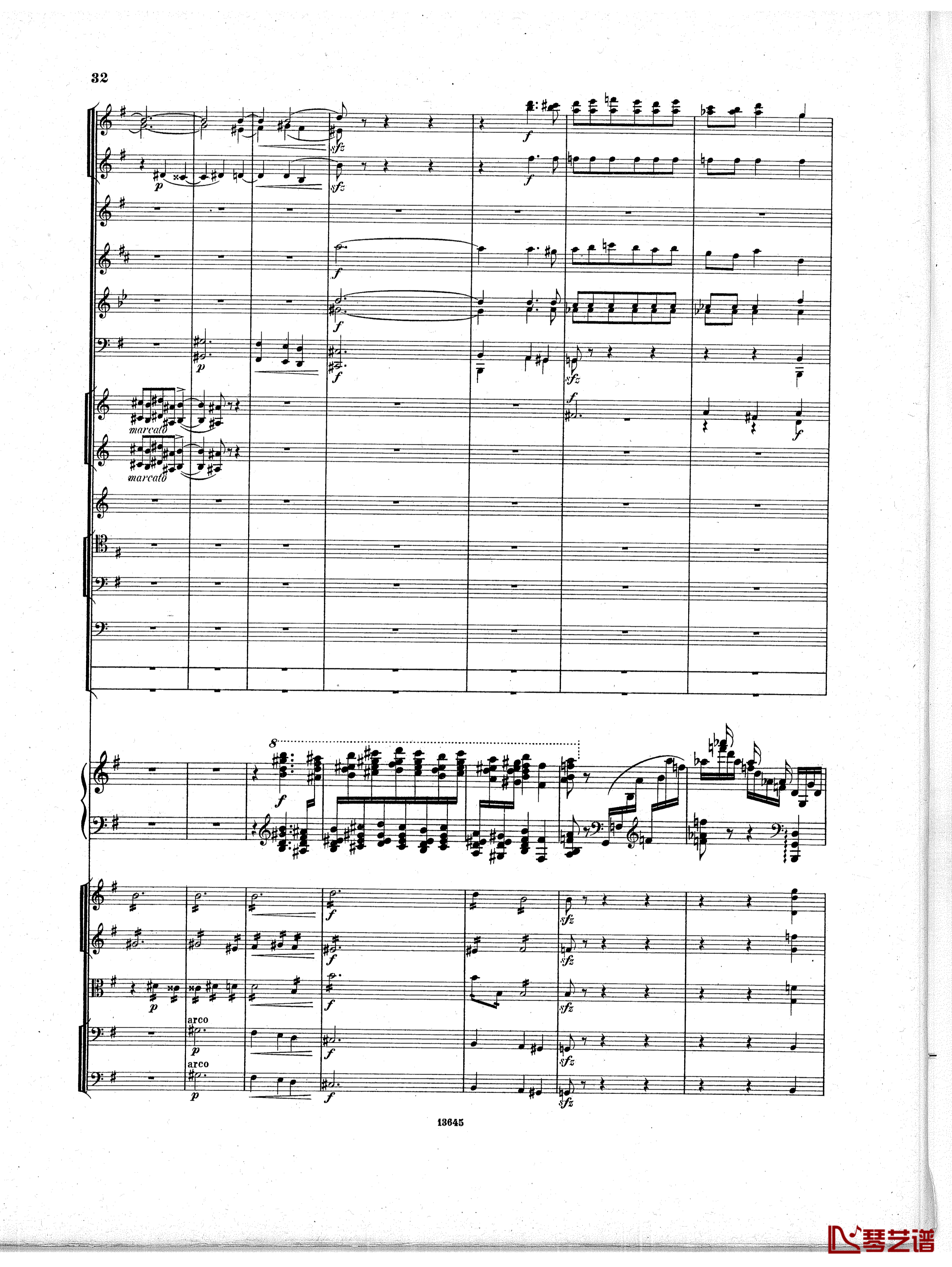 Lyapunov 降E小调第一钢琴协奏曲 Op.4钢琴谱-Lyapunov31