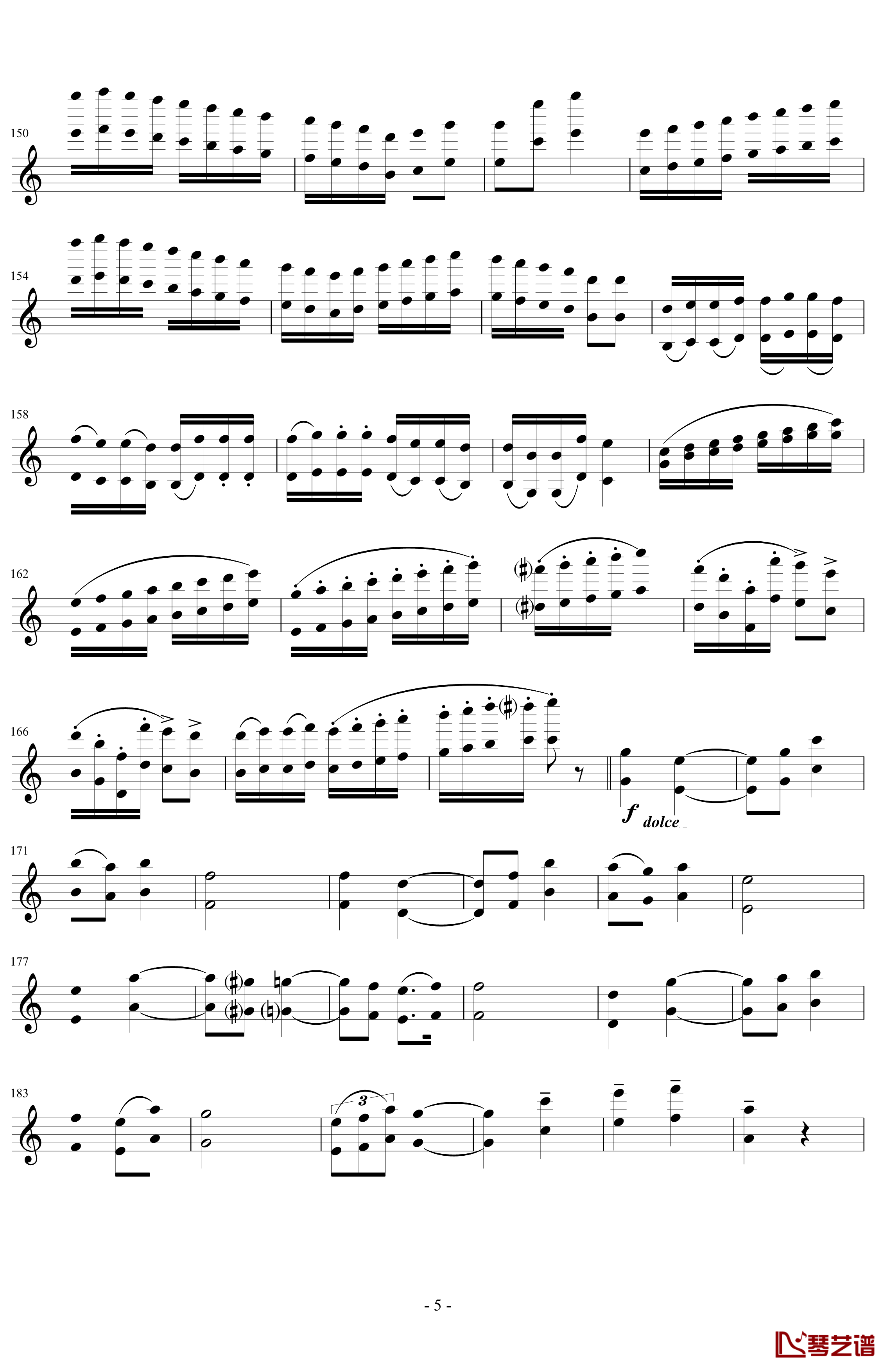 莫扎特主题变奏曲钢琴谱-DXF5