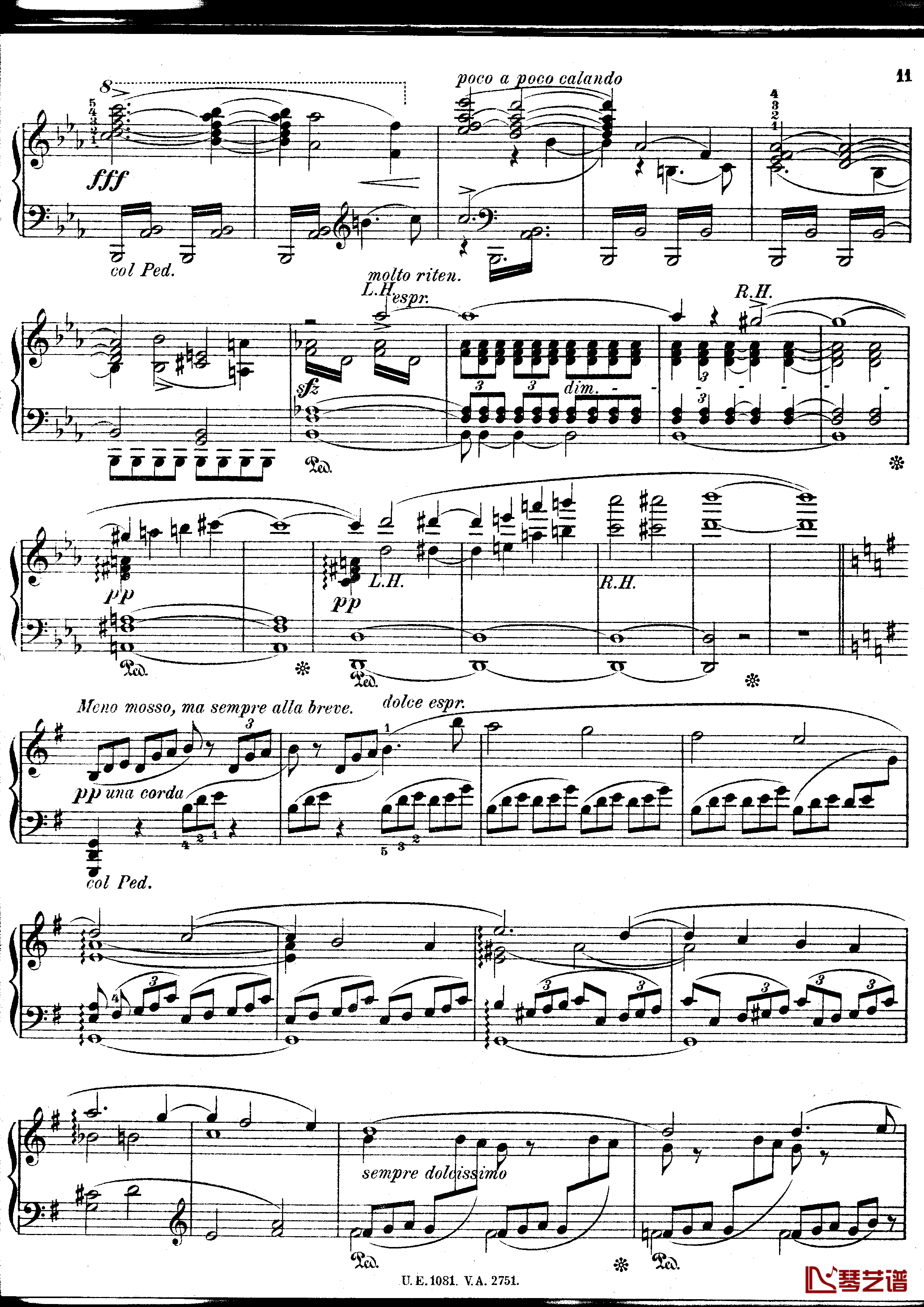 死与净化  Op.24钢琴谱-施特劳斯9