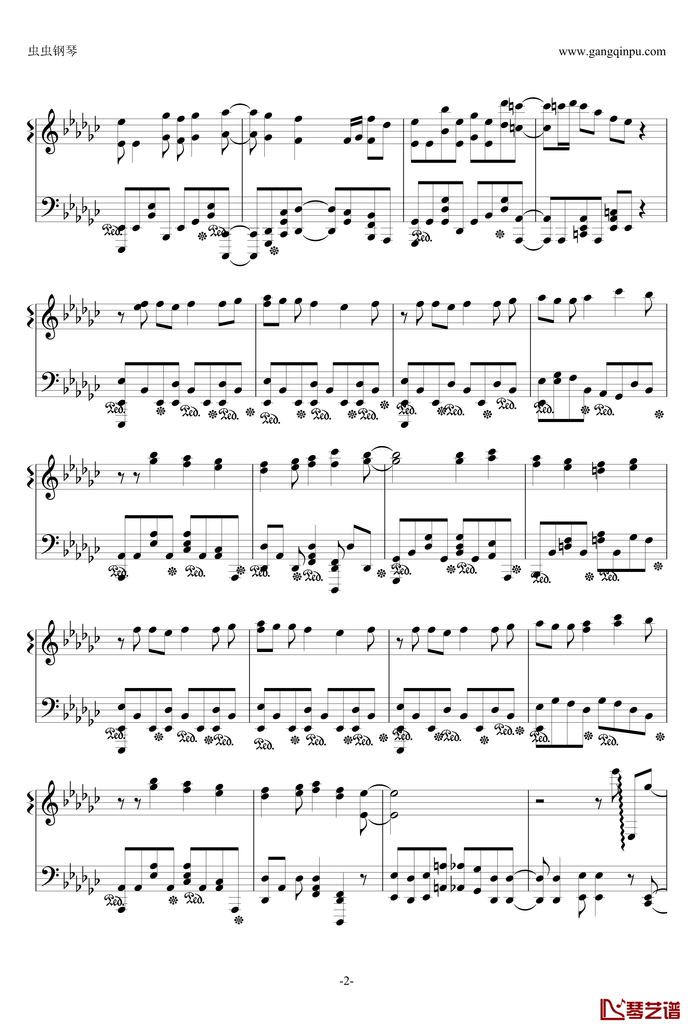 脱獄钢琴谱 by Neru- 鏡音リン-鏡音リン2