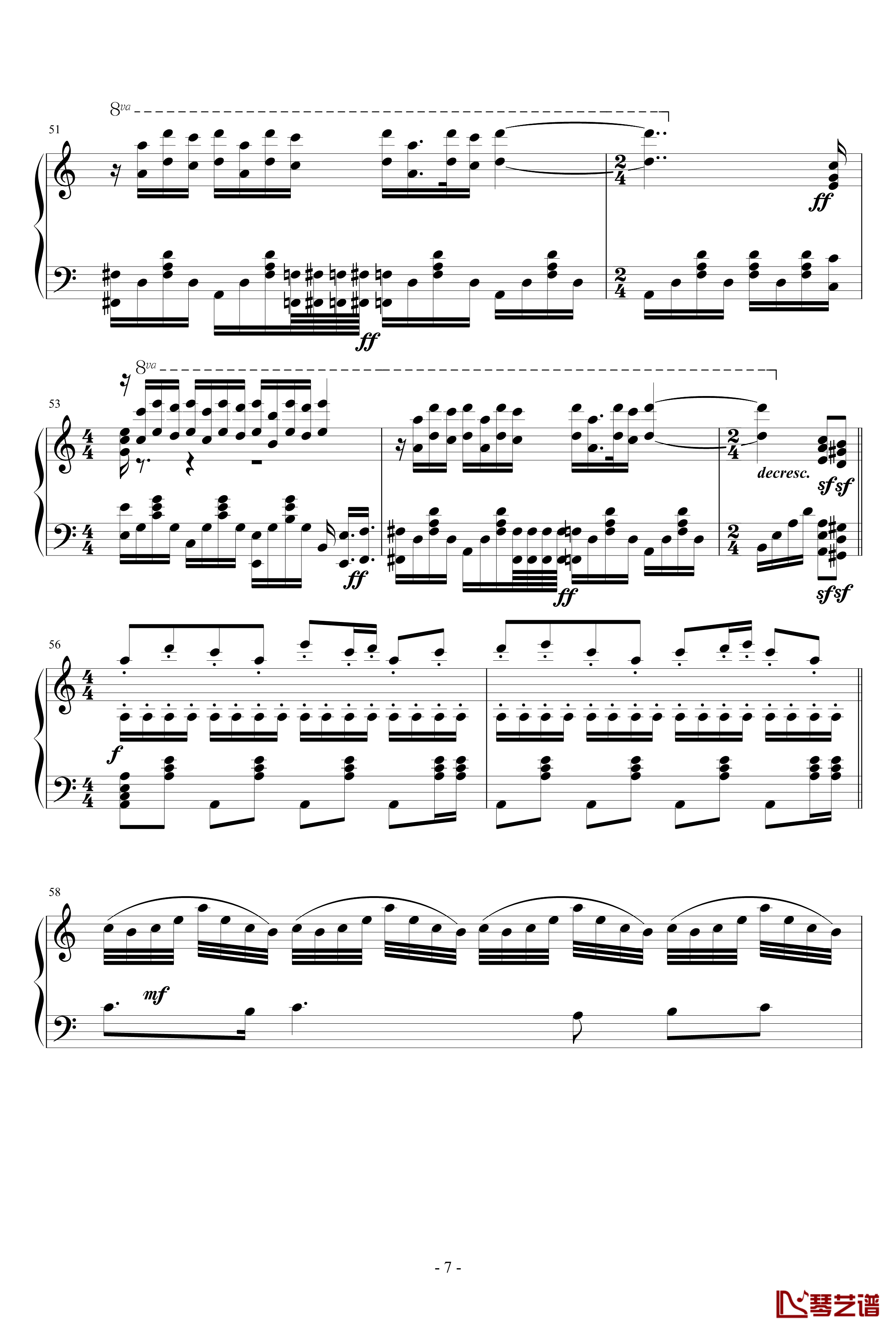 La Ballata Di Sacco E Vanzetti钢琴谱-死刑台的旋律主题曲-Ennio Morricone7
