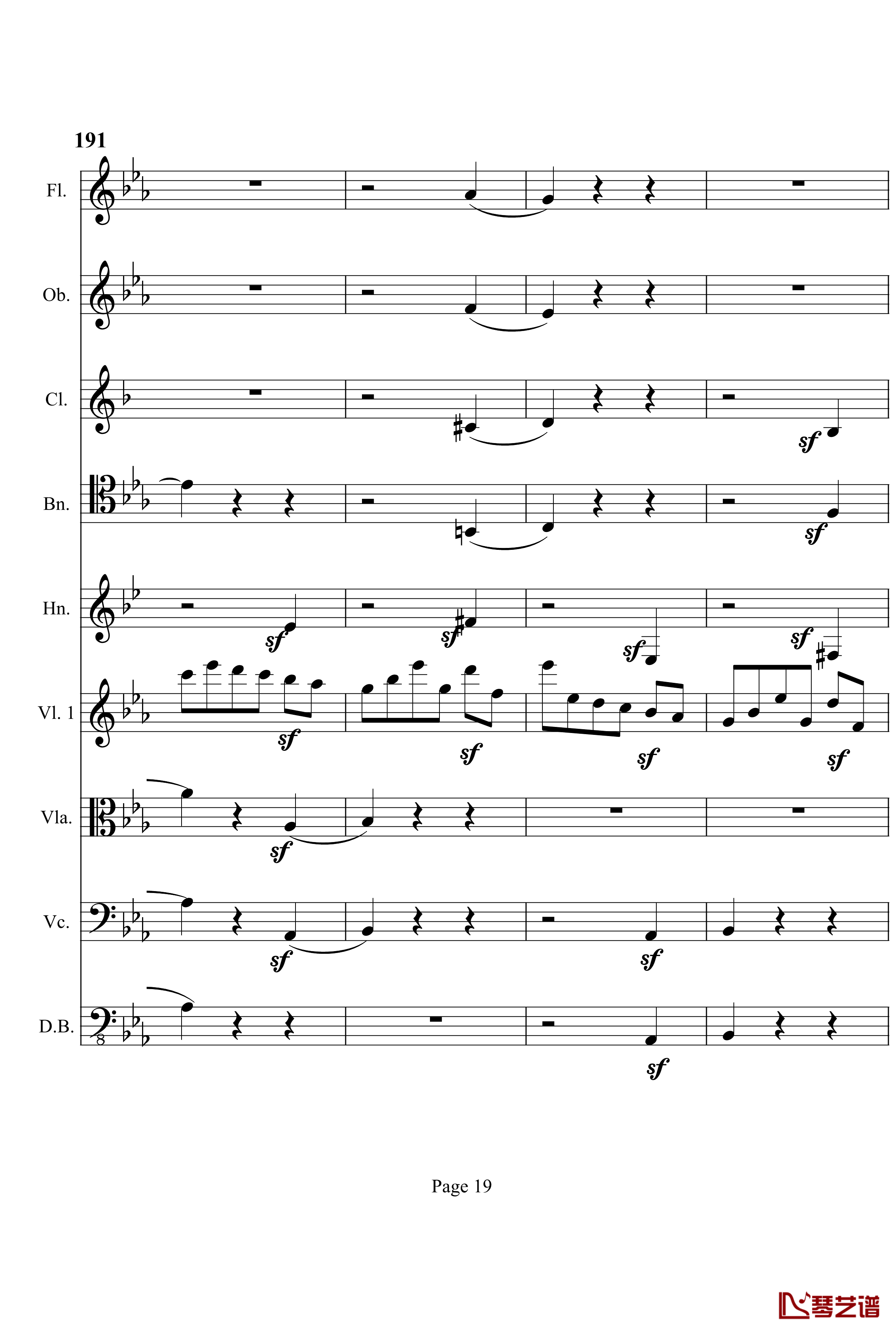 奏鸣曲之交响钢琴谱-第4首-Ⅲ-贝多芬-beethoven19