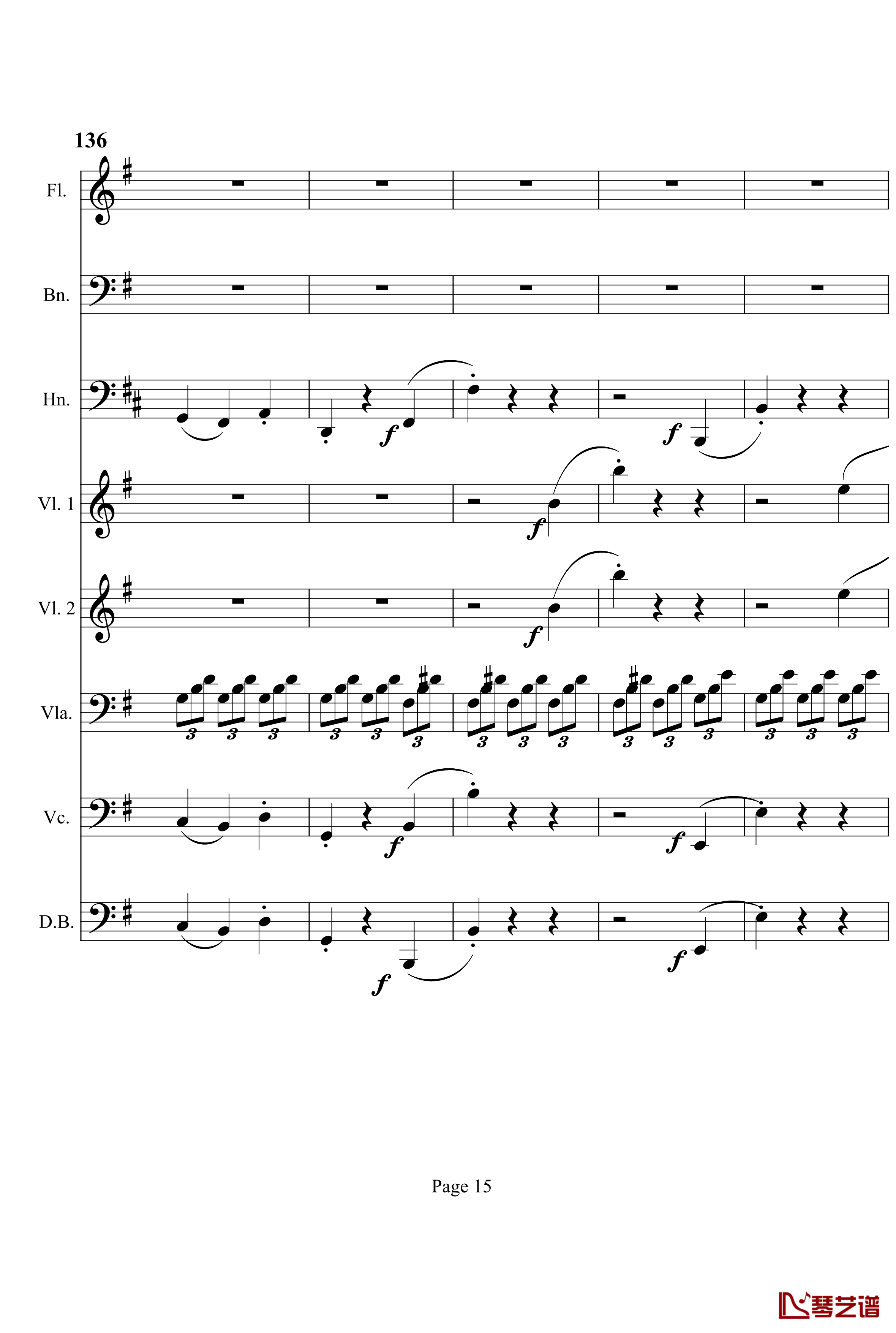 奏鸣曲之交响钢琴谱-第7首-Ⅲ-贝多芬-beethoven15