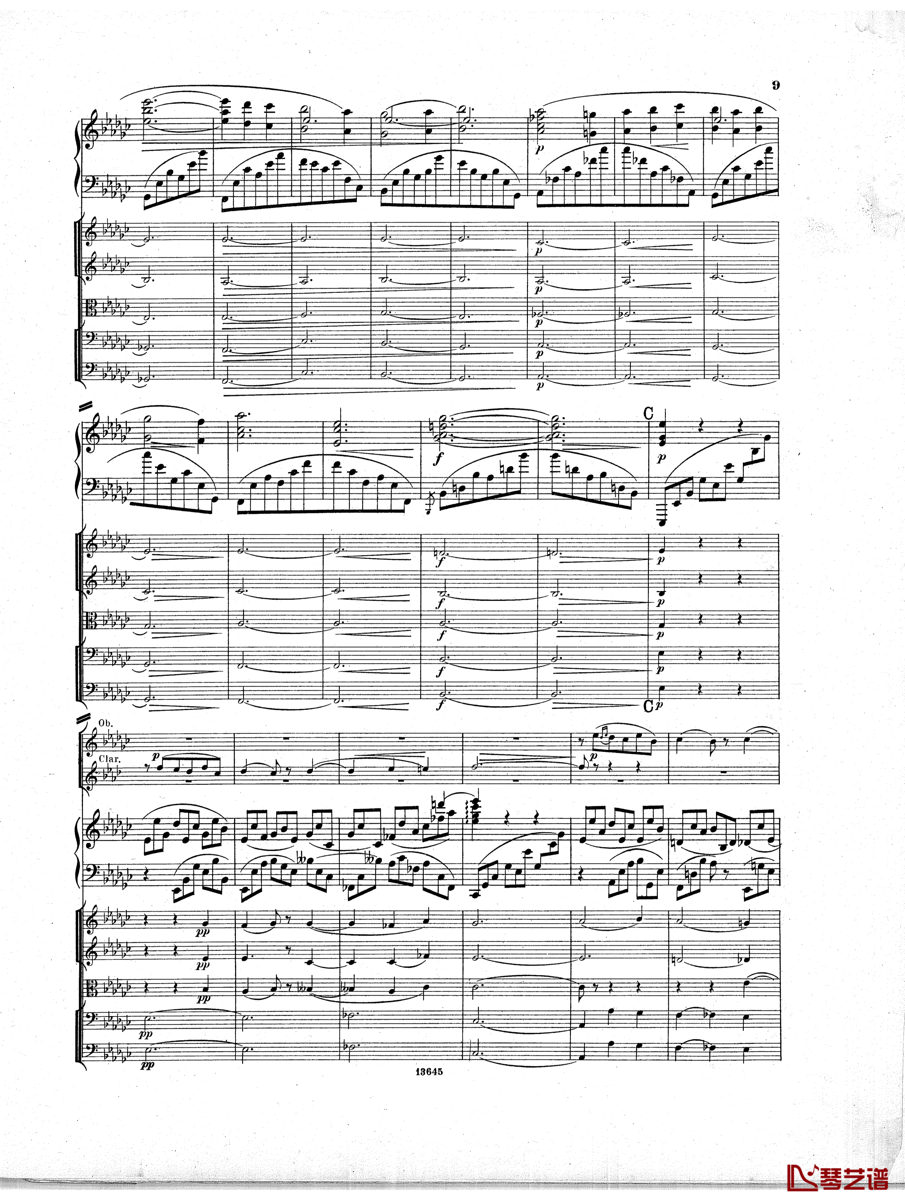 Lyapunov 降E小调第一钢琴协奏曲 Op.4钢琴谱-Lyapunov8