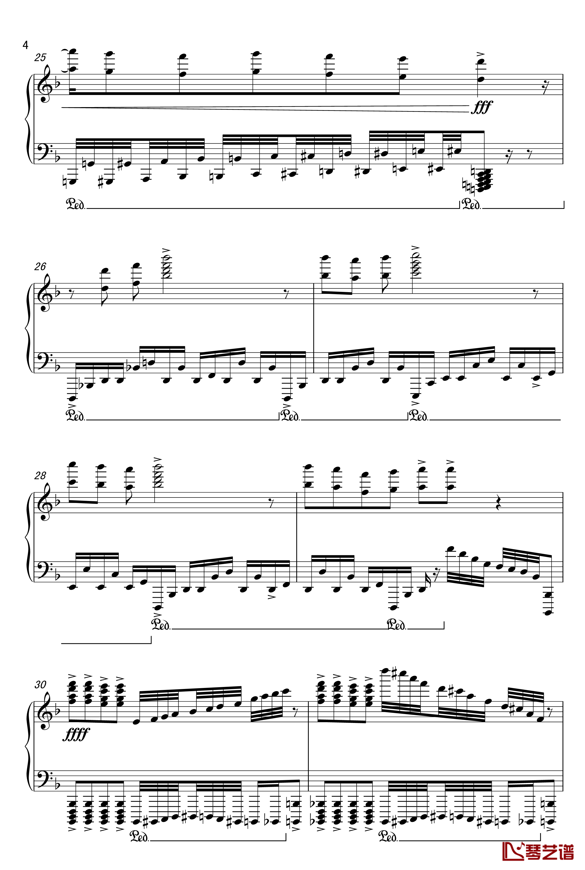 布兰诗歌钢琴谱-纯粹版-马克西姆-Maksim·Mrvica4