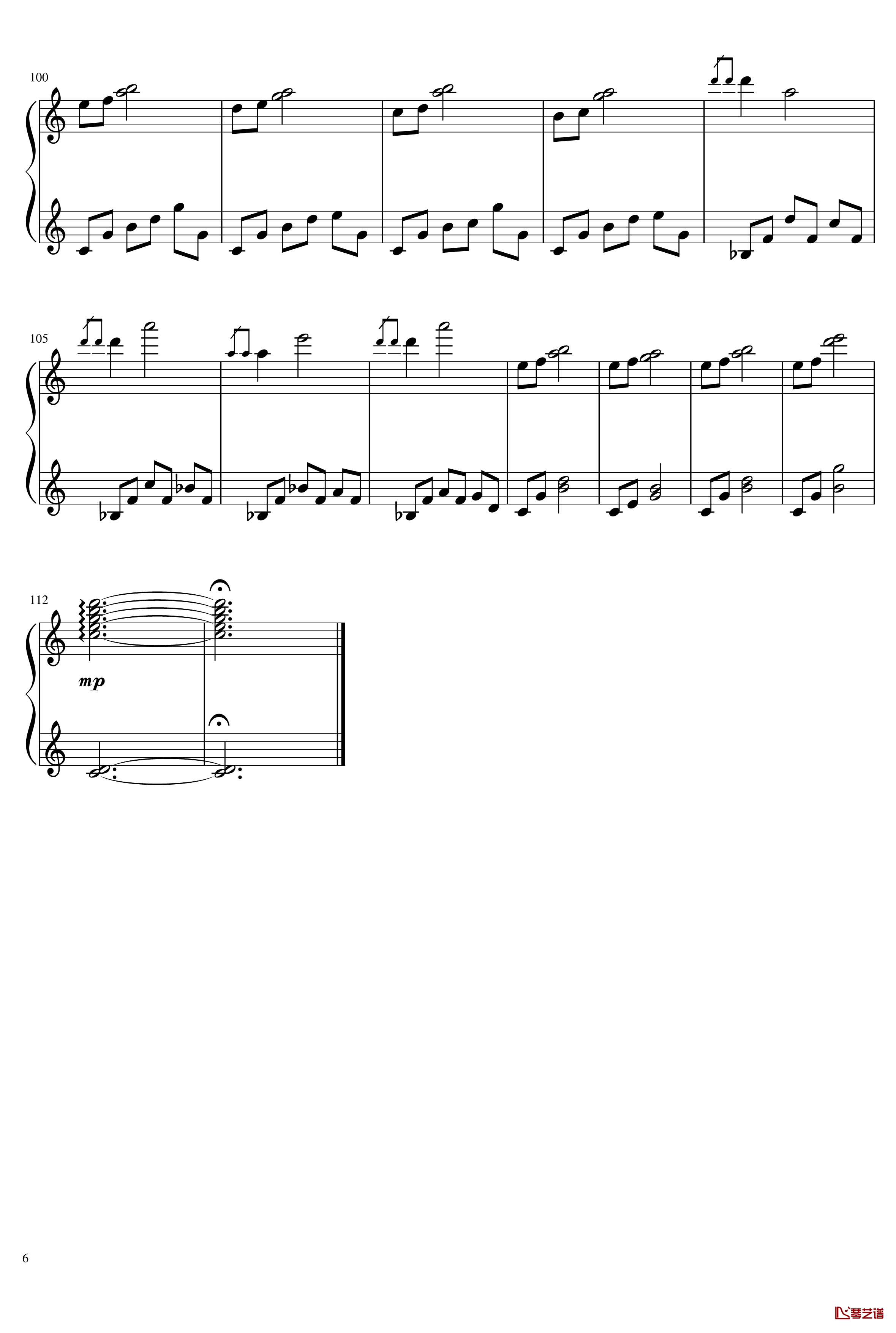 冥4钢琴谱-yewwc6