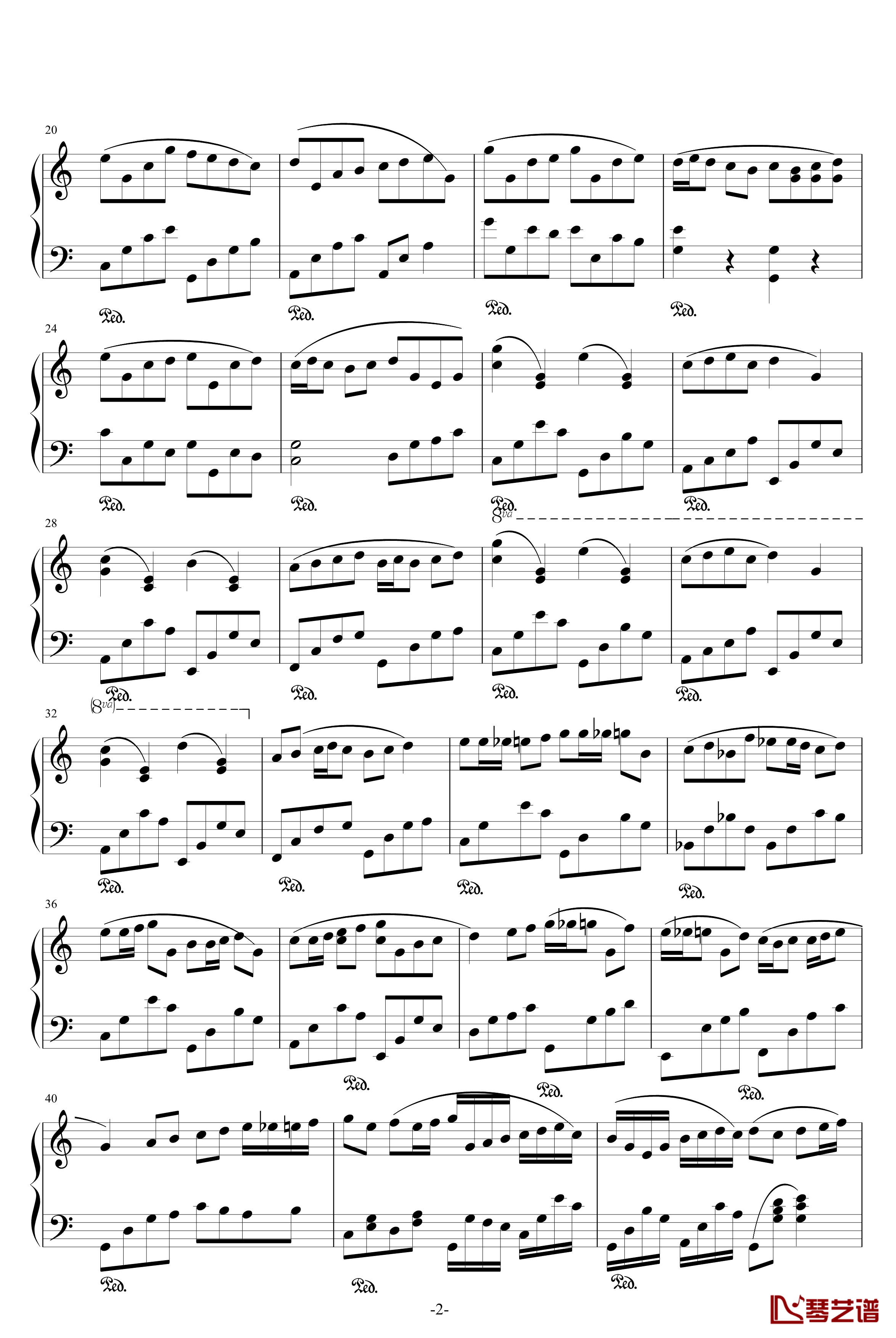 gaolu5240钢琴谱2