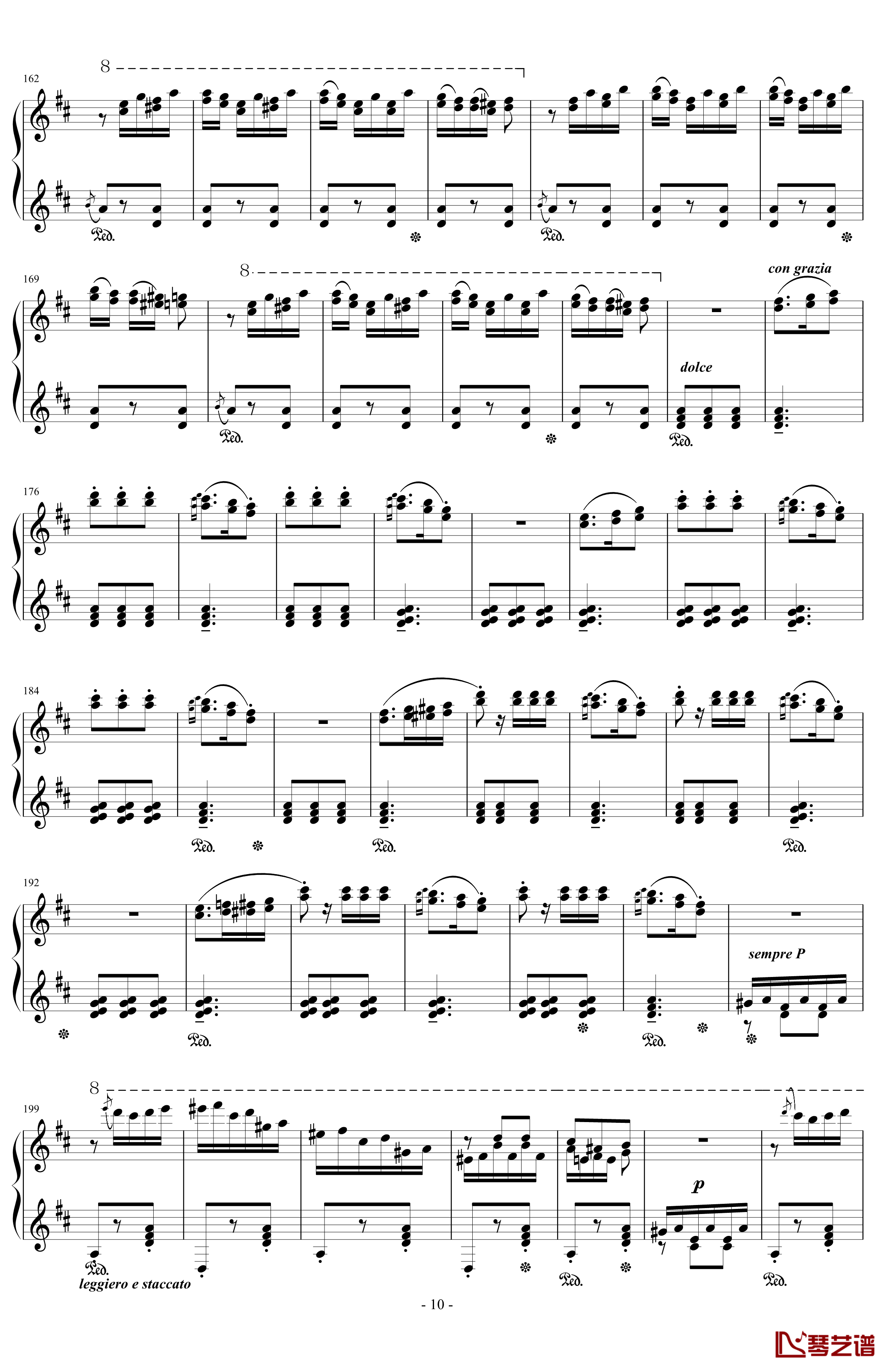 西班牙狂想曲钢琴谱-难度极高的炫技大作-李斯特10