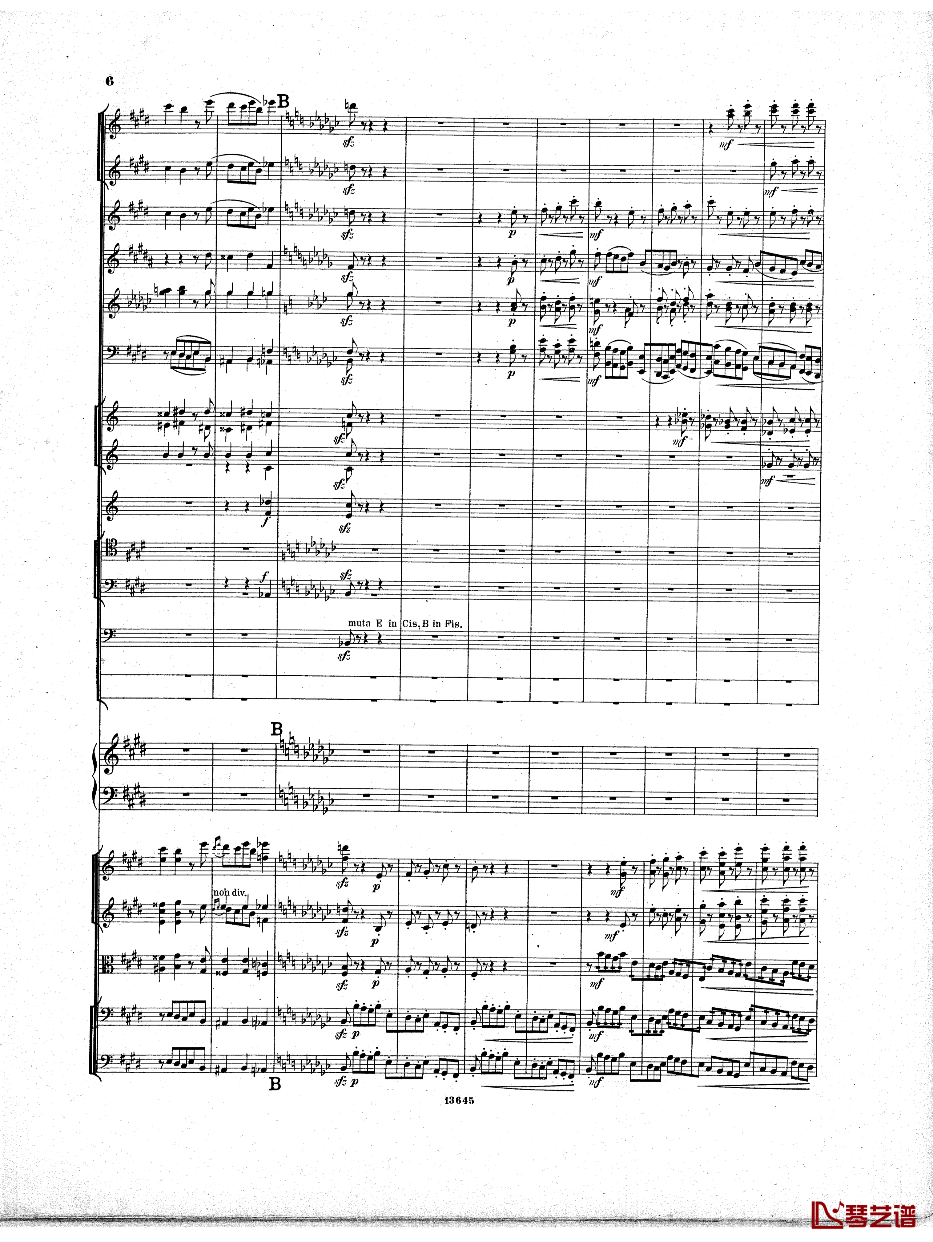 Lyapunov 降E小调第一钢琴协奏曲 Op.4钢琴谱-Lyapunov5