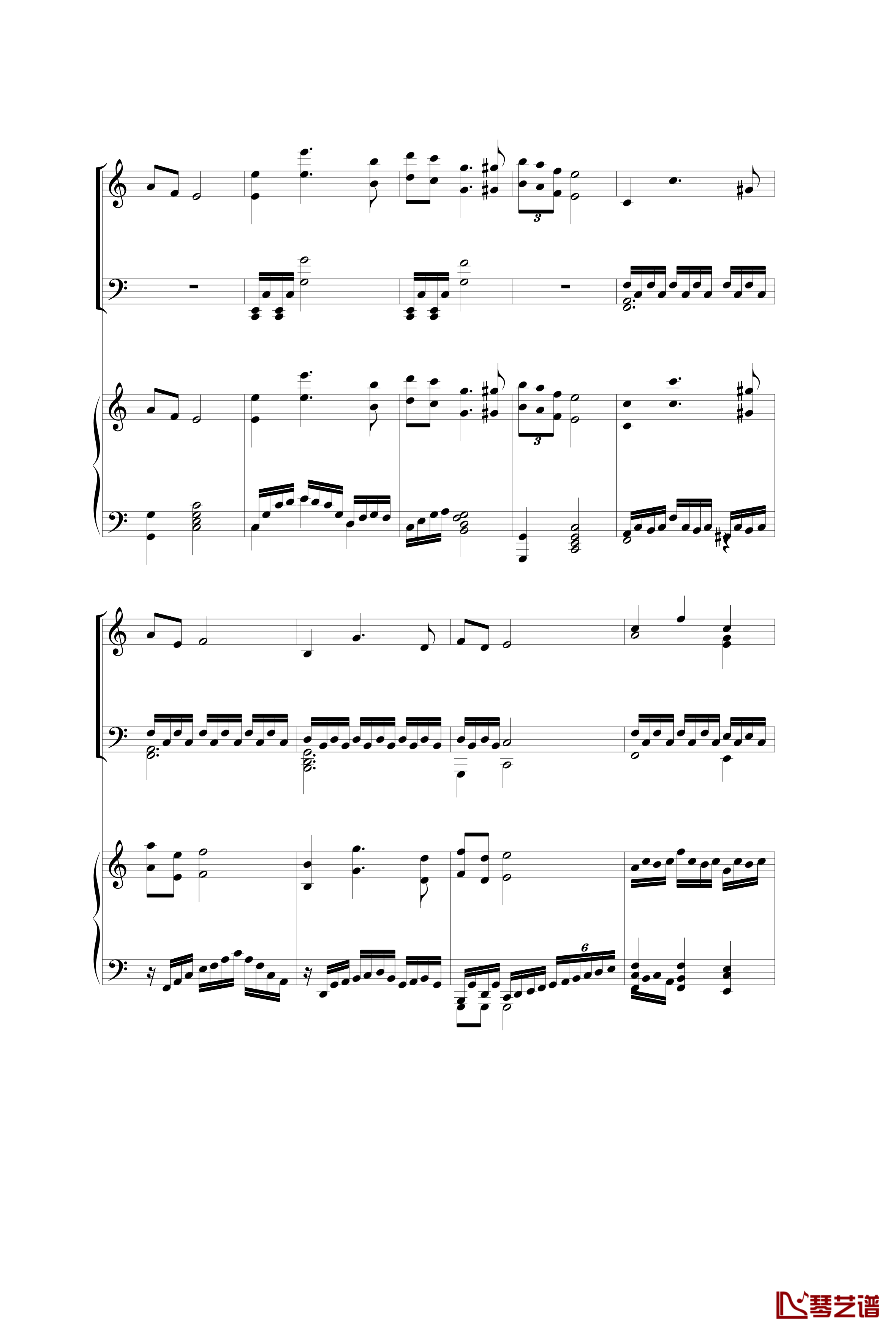 Piano Concerto钢琴谱 I-nzh193434