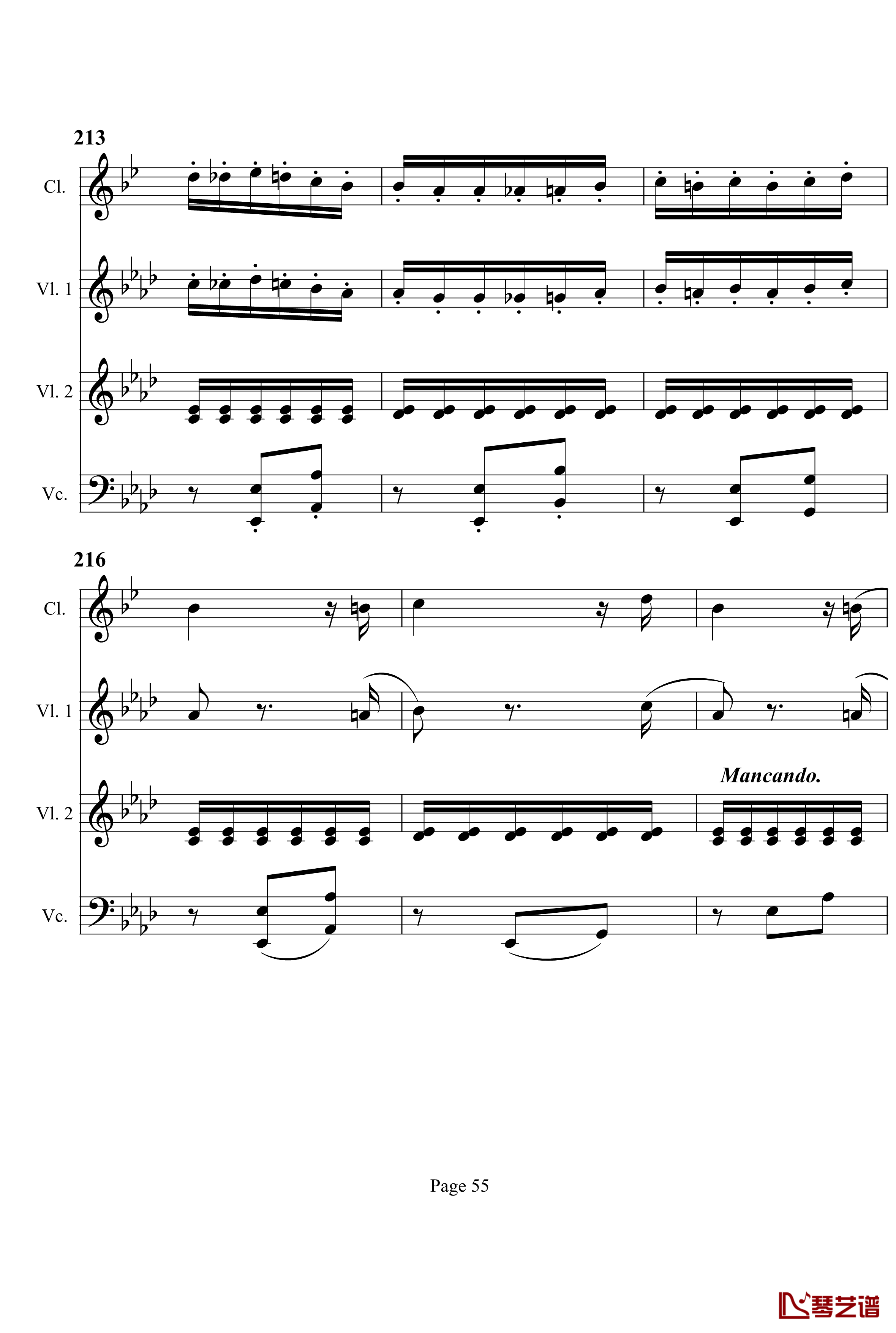 奏鸣曲之交响钢琴谱-第12首-Ⅰ-贝多芬-beethoven55