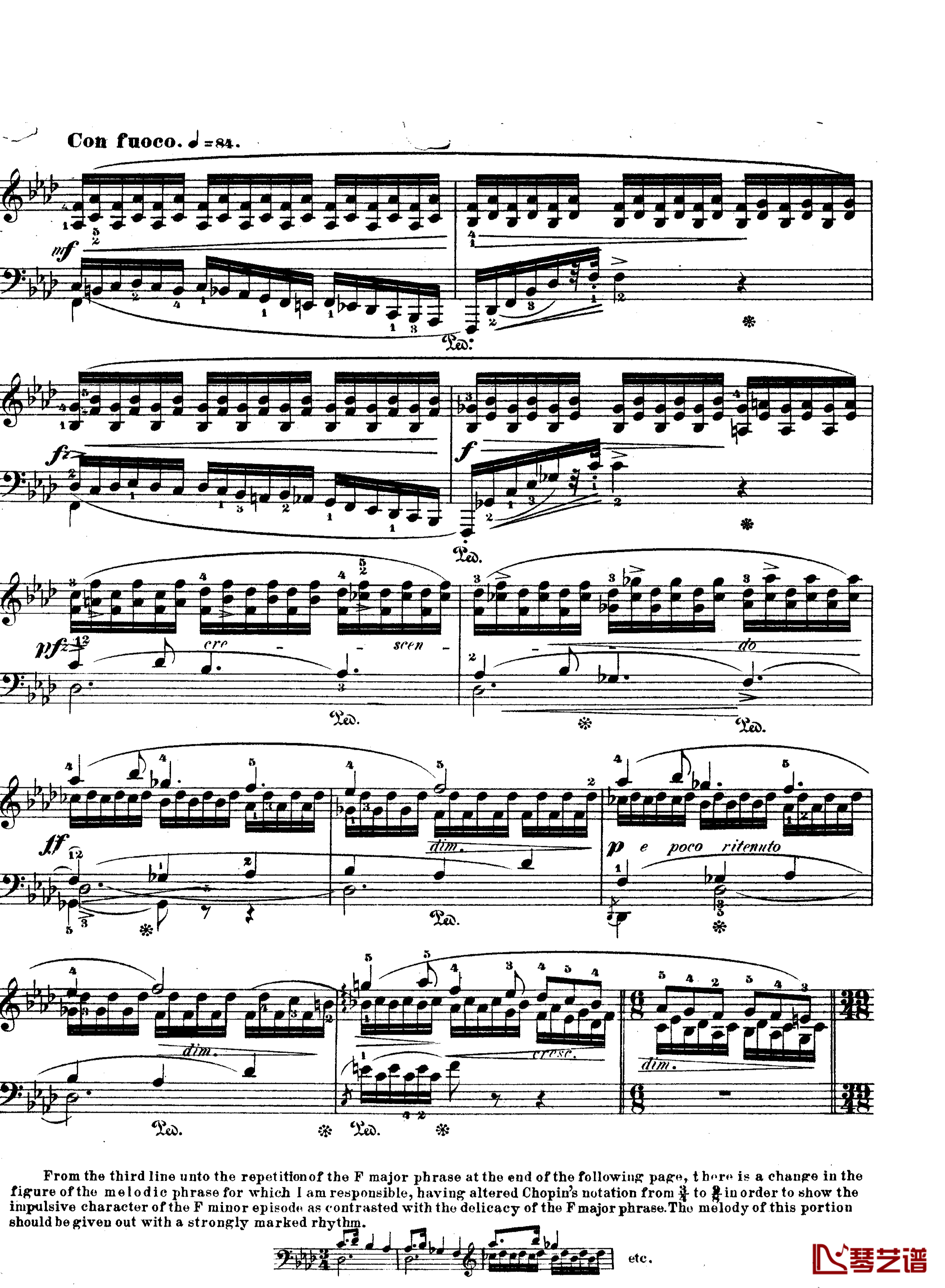 F大调夜曲作品15号钢琴谱-Nocturne Op.15 No.1-肖邦-chopin2