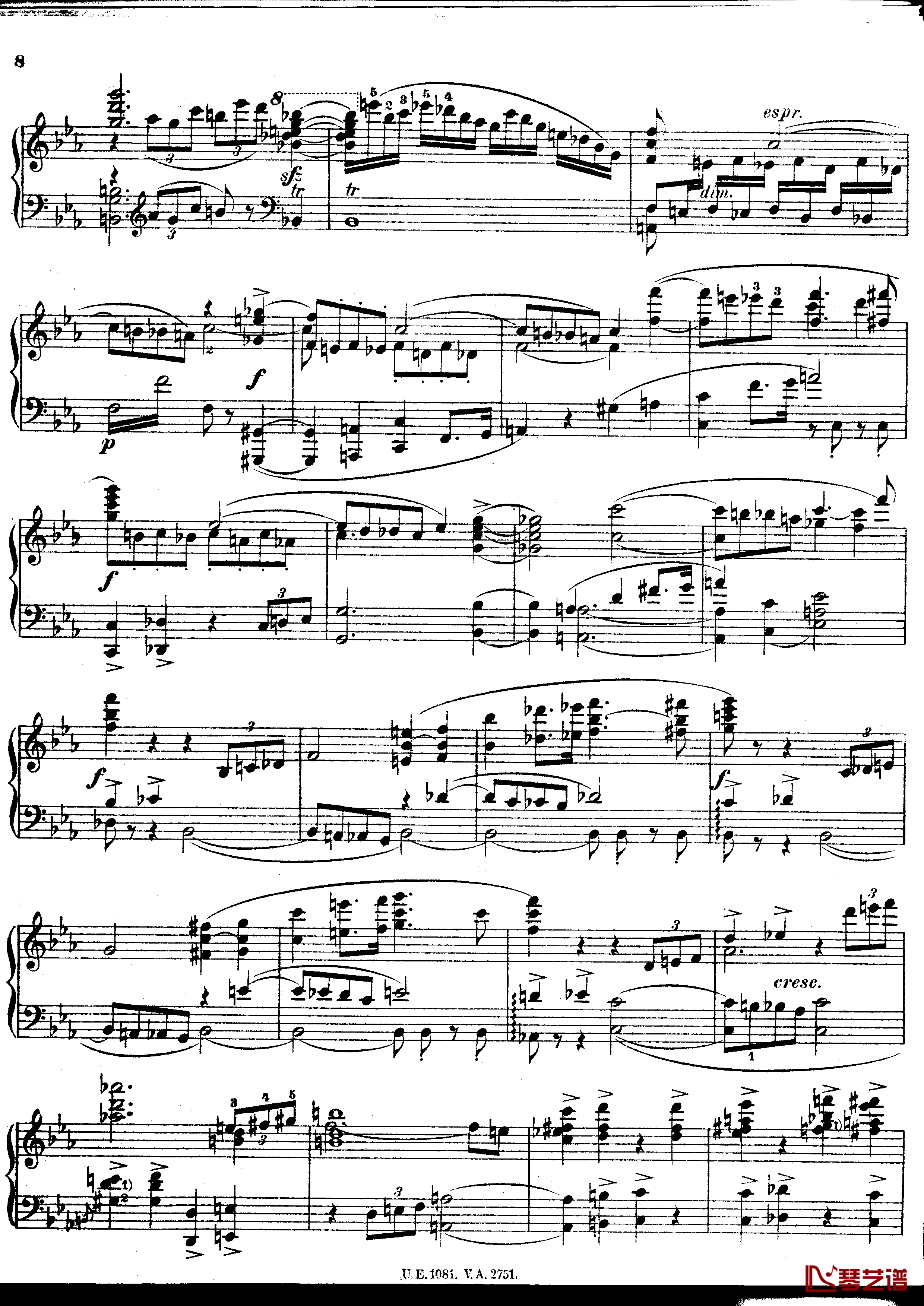 死与净化  Op.24钢琴谱-施特劳斯6