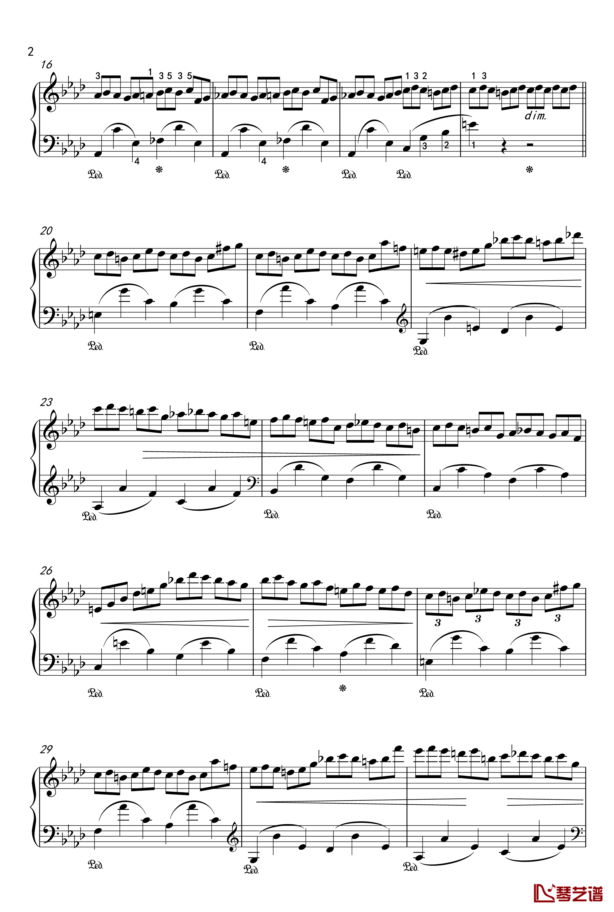 练习曲钢琴谱-OP-25-2-肖邦-chopin2