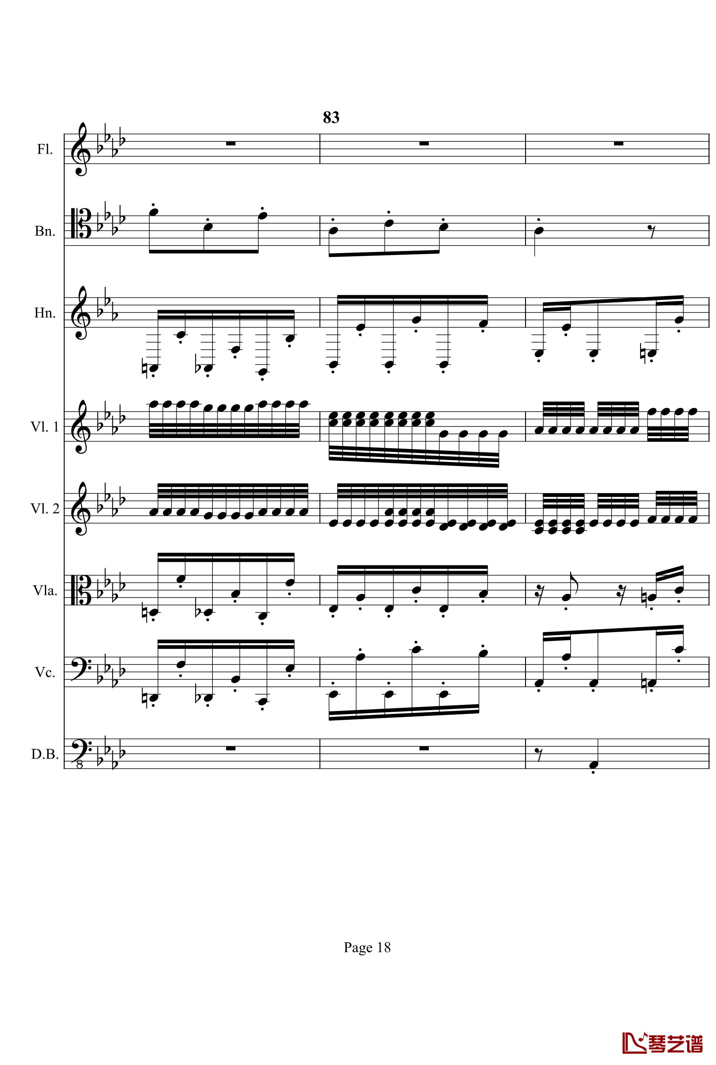 奏鸣曲之交响钢琴谱-第12首-Ⅰ-贝多芬-beethoven18