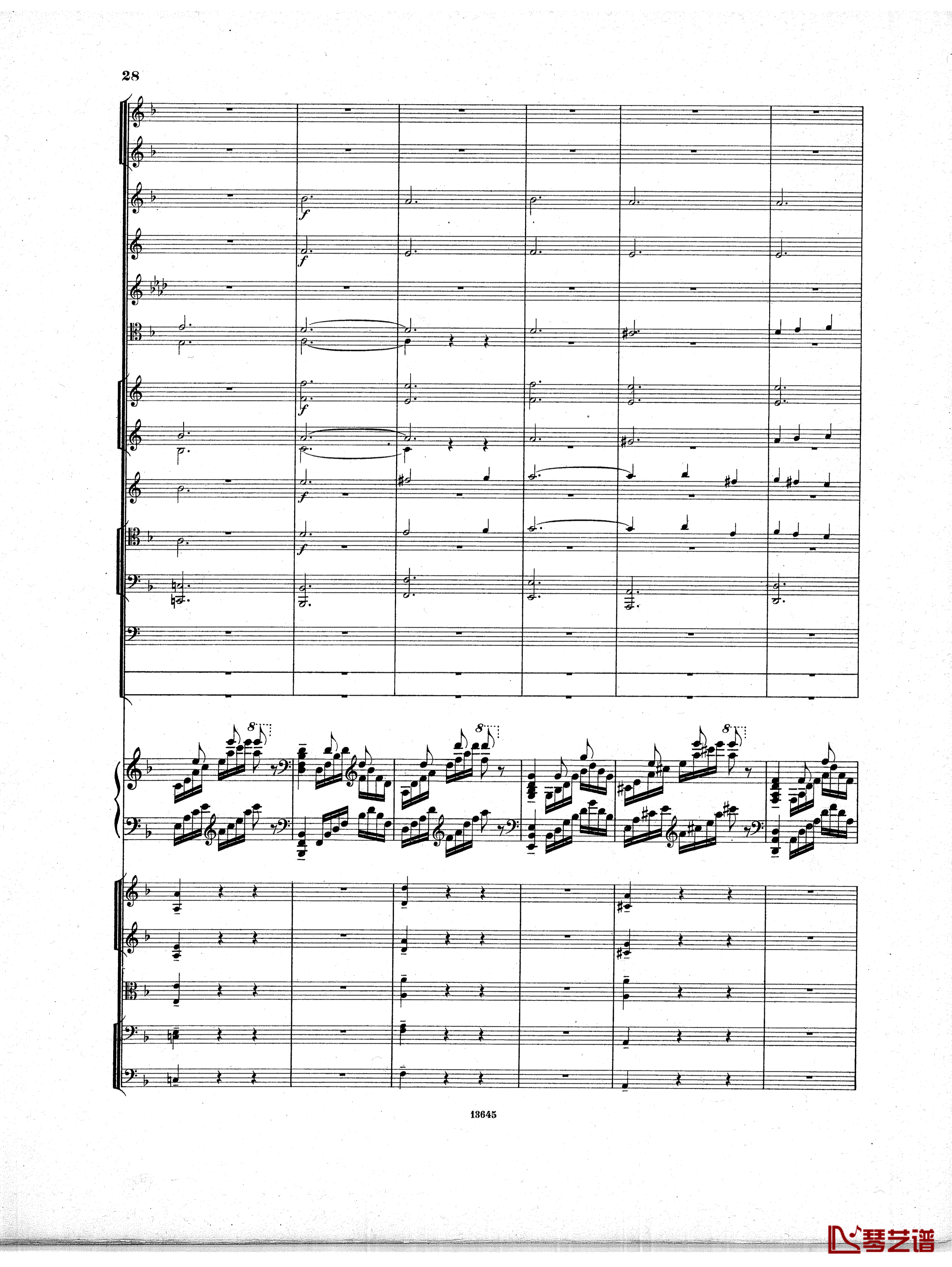 Lyapunov 降E小调第一钢琴协奏曲 Op.4钢琴谱-Lyapunov27