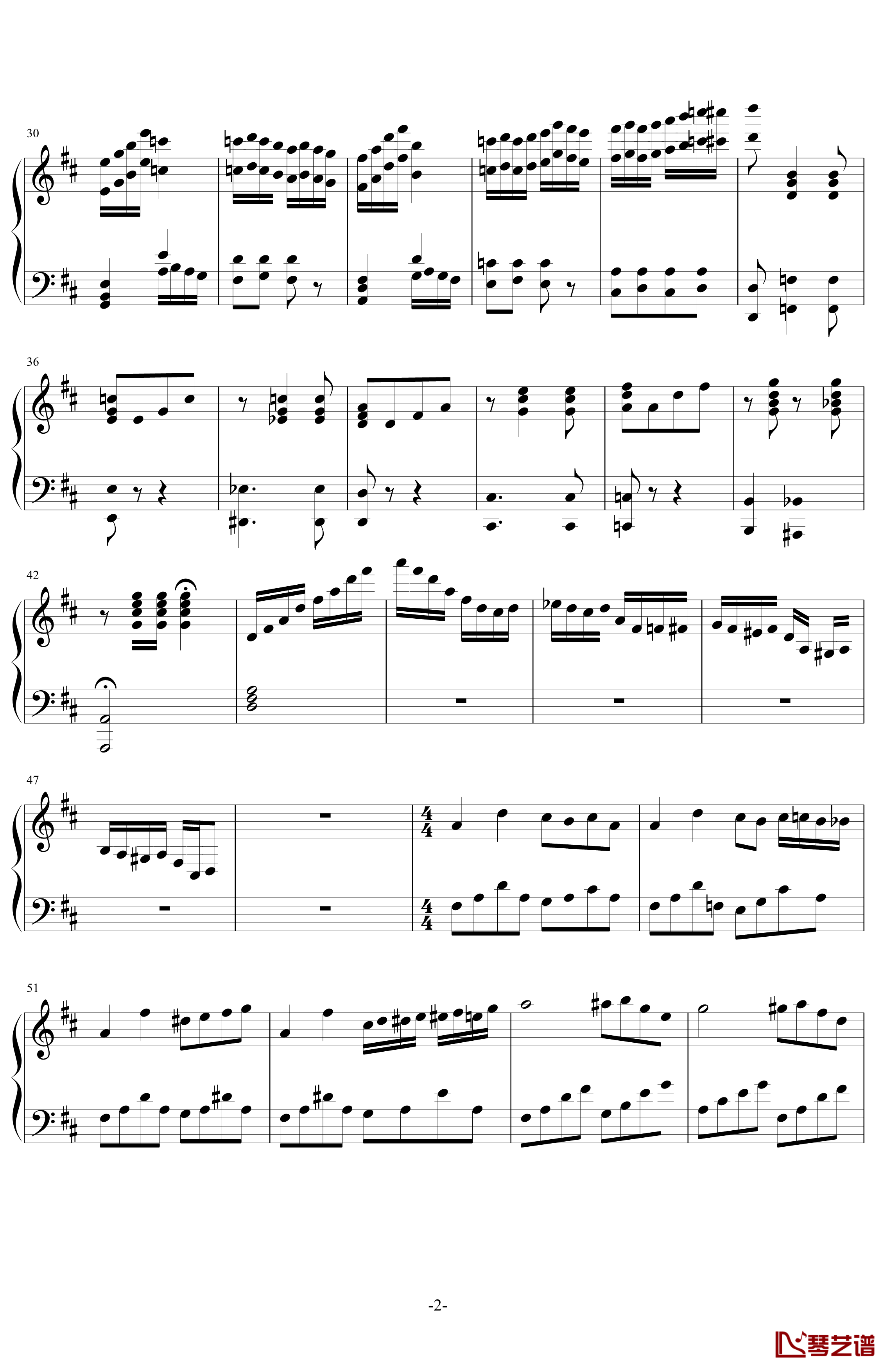小谐谑曲钢琴谱-Antoniu2