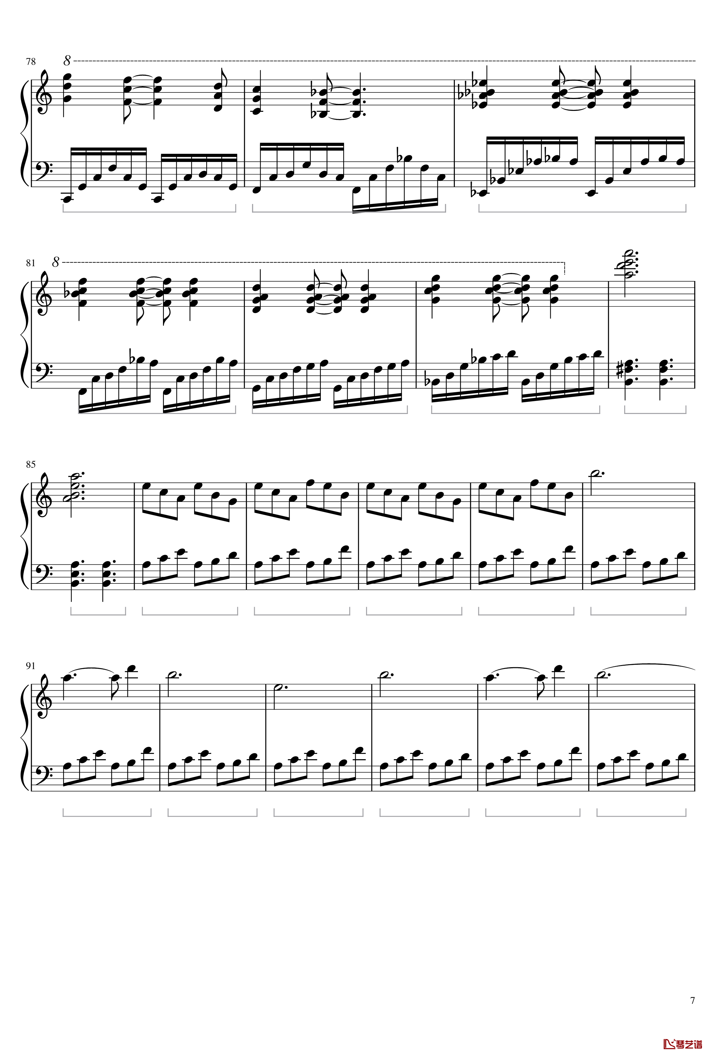冥5钢琴谱-yewwc7