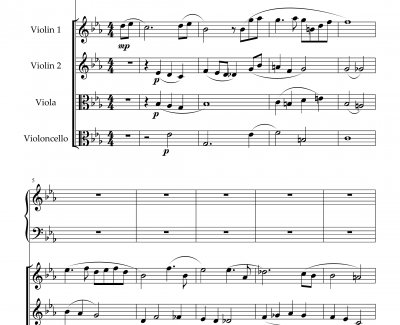 Piano Quintet钢琴谱-天籁传声