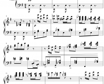 糖果仙子舞曲钢琴谱-柴科夫斯基-Peter Ilyich Tchaikovsky