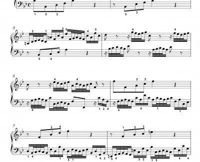 二部创意曲钢琴谱-14-BWV-785-雅克·奥芬巴赫