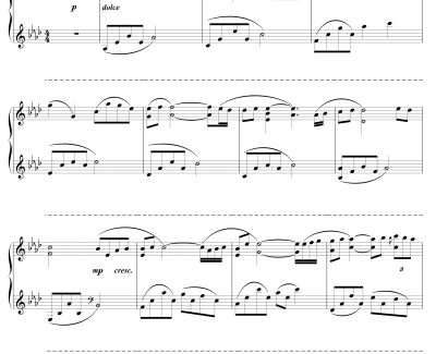 kiss the rain钢琴谱-优化版-Yiruma