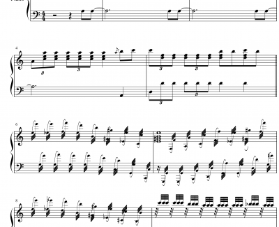 Pianto Dell Amante钢琴谱-未知分类