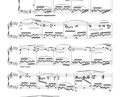 Etude OP.10 NO.6钢琴谱-肖邦练习曲-chopin