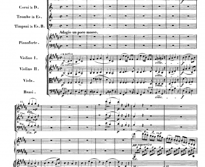 皇帝第二乐章钢琴谱-贝多芬-总谱-第五钢琴协奏曲beethoven