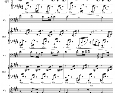 Summer Capriccio, Op.88钢琴谱-夏日随想曲-一个球