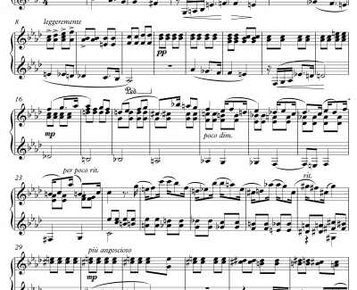 Prelude as dur钢琴谱-Andrei Kostyrka