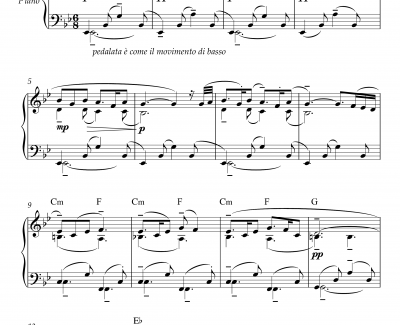 Barcarolle钢琴谱-半璧