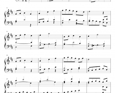 ES in 3 Parts钢琴谱-Bach