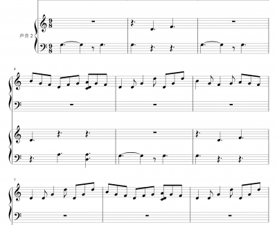 春又来回旋曲钢琴谱-吉松隆--昴宿星团舞曲6 7