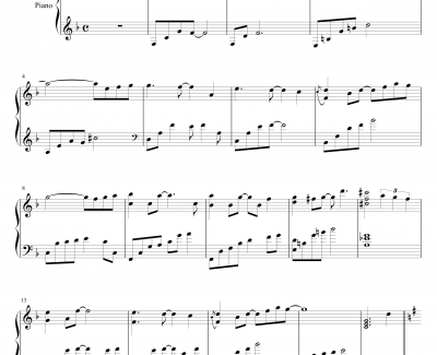 Letter钢琴谱-Yiruma