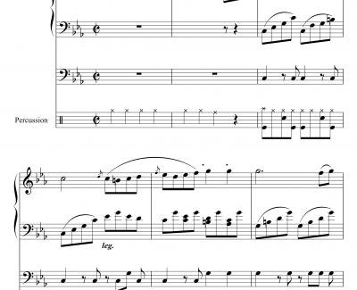 悲怆奏鸣曲钢琴谱-加小乐队-贝多芬-beethoven