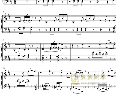 贝多芬钢琴协奏曲Op61第三乐章钢琴谱-贝多芬